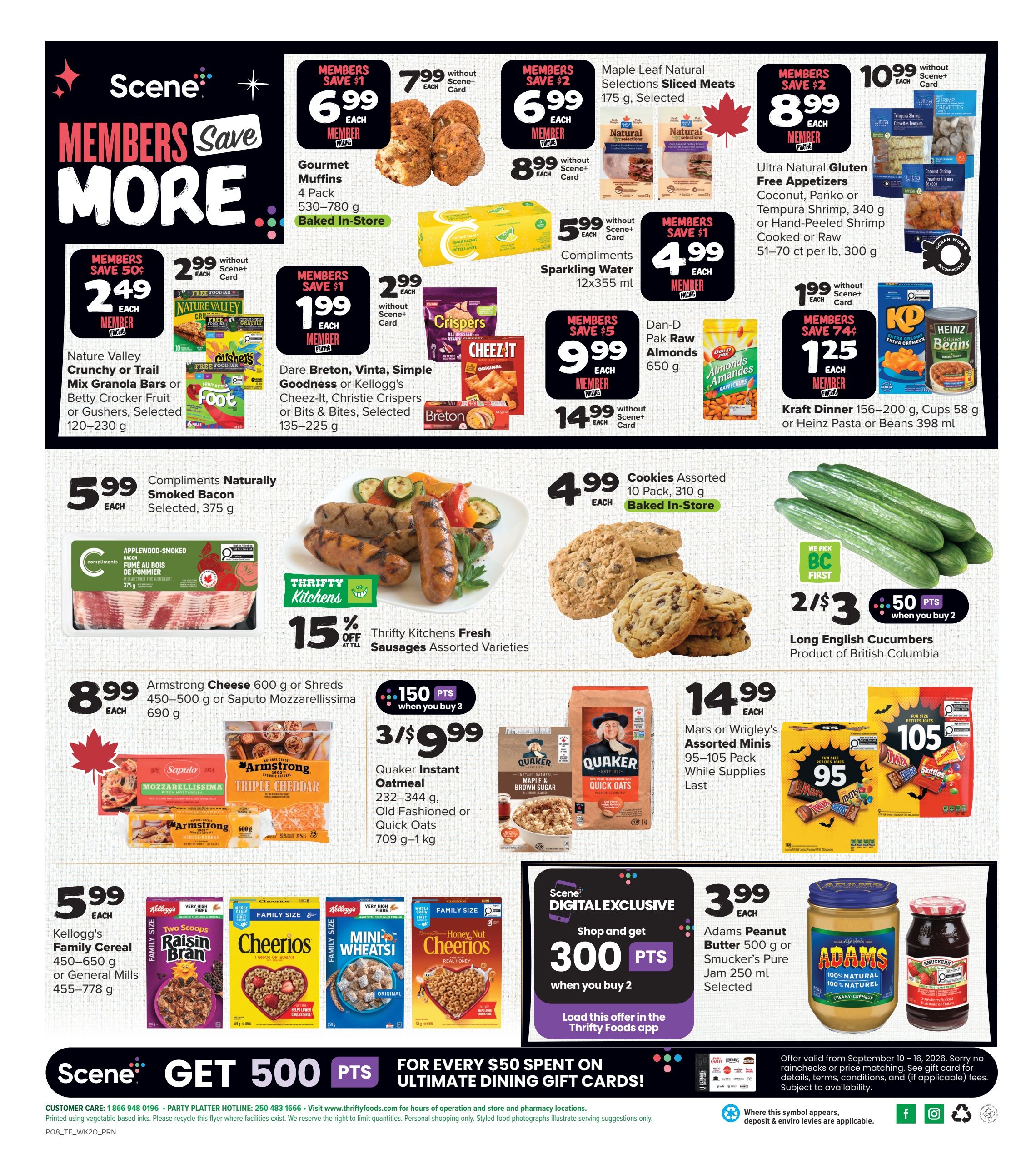 Thrifty Foods Flyer September 10 to 16