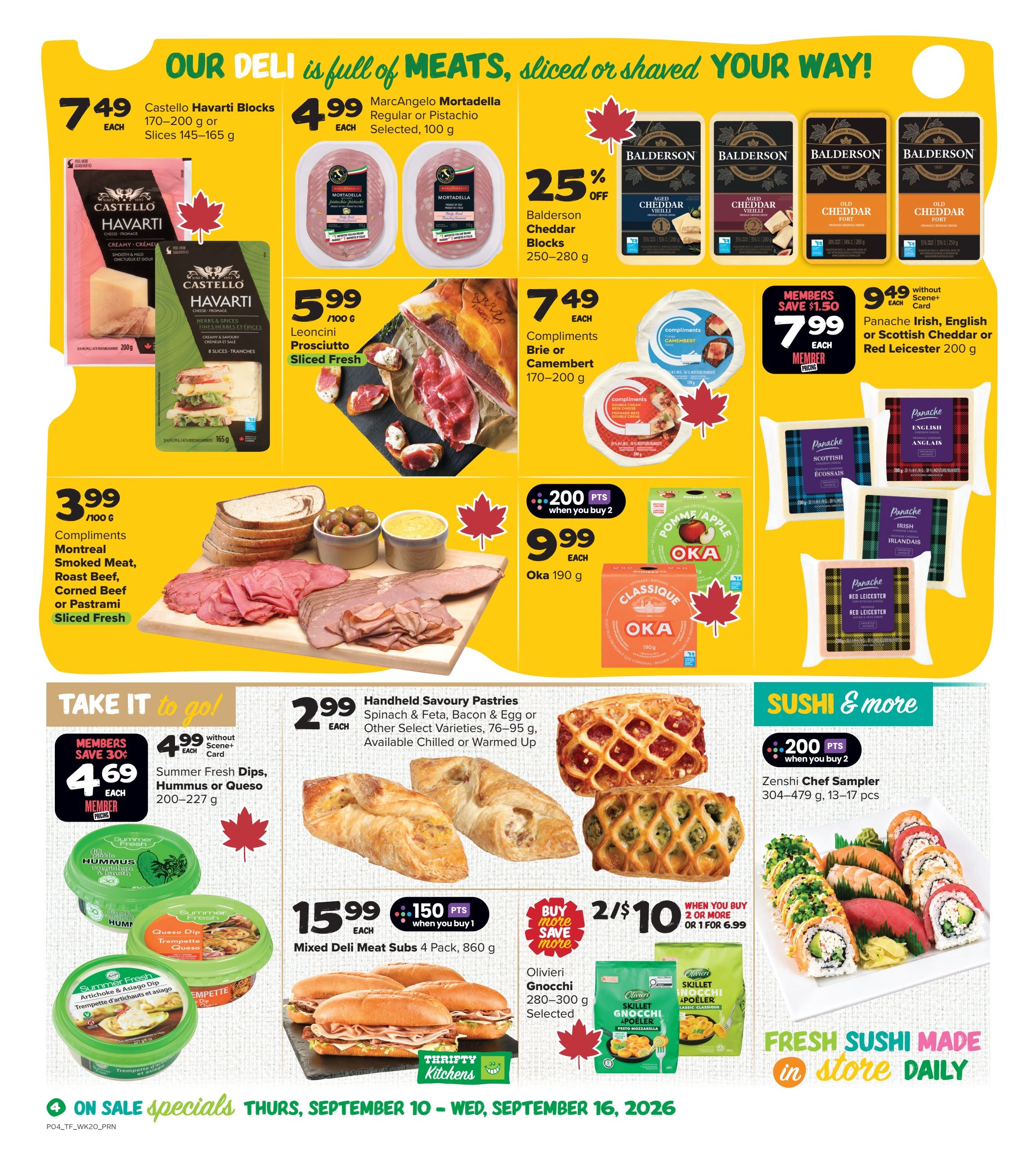 Thrifty Foods Flyer September 10 to 16