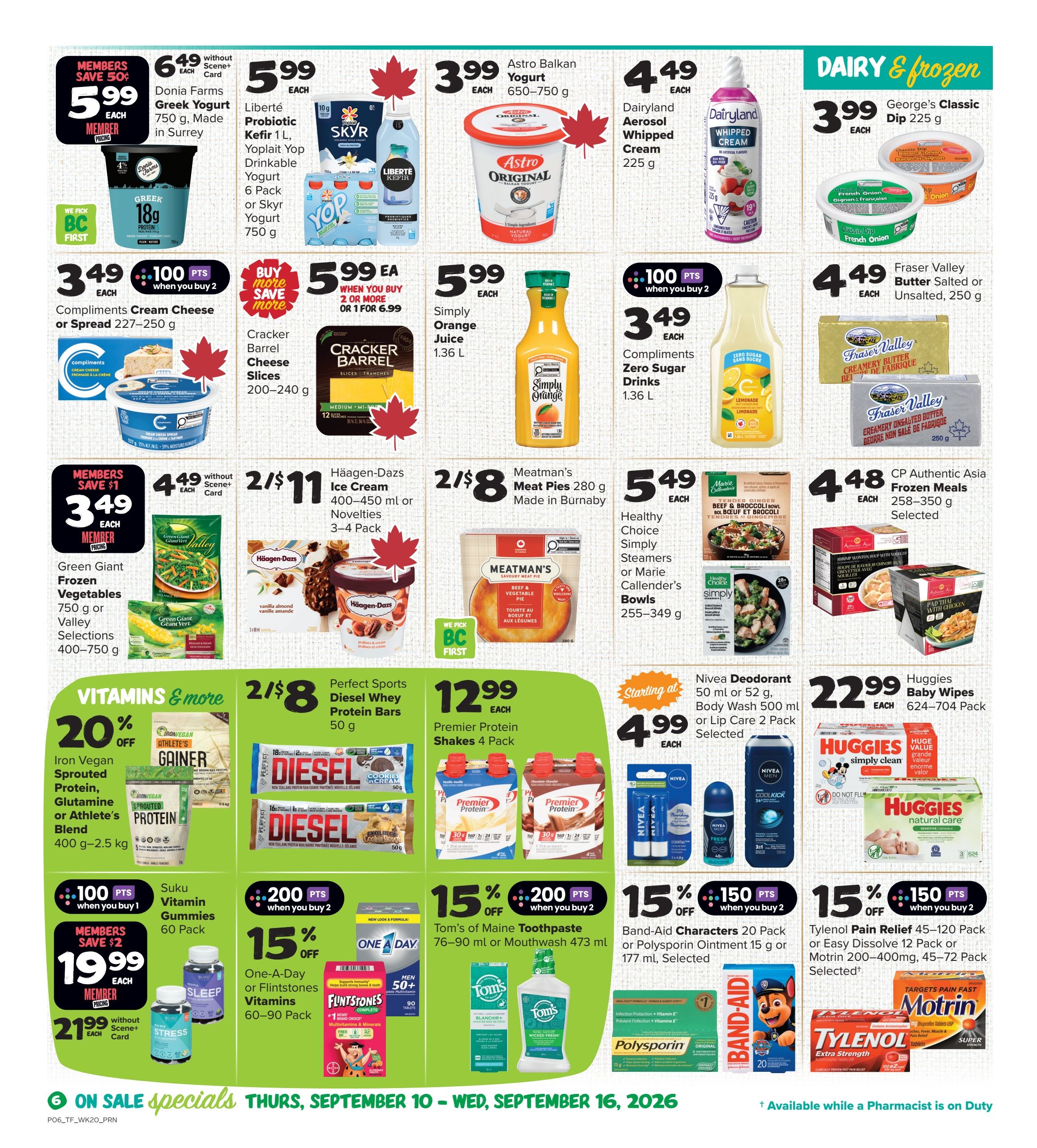 Thrifty Foods Flyer September 10 to 16