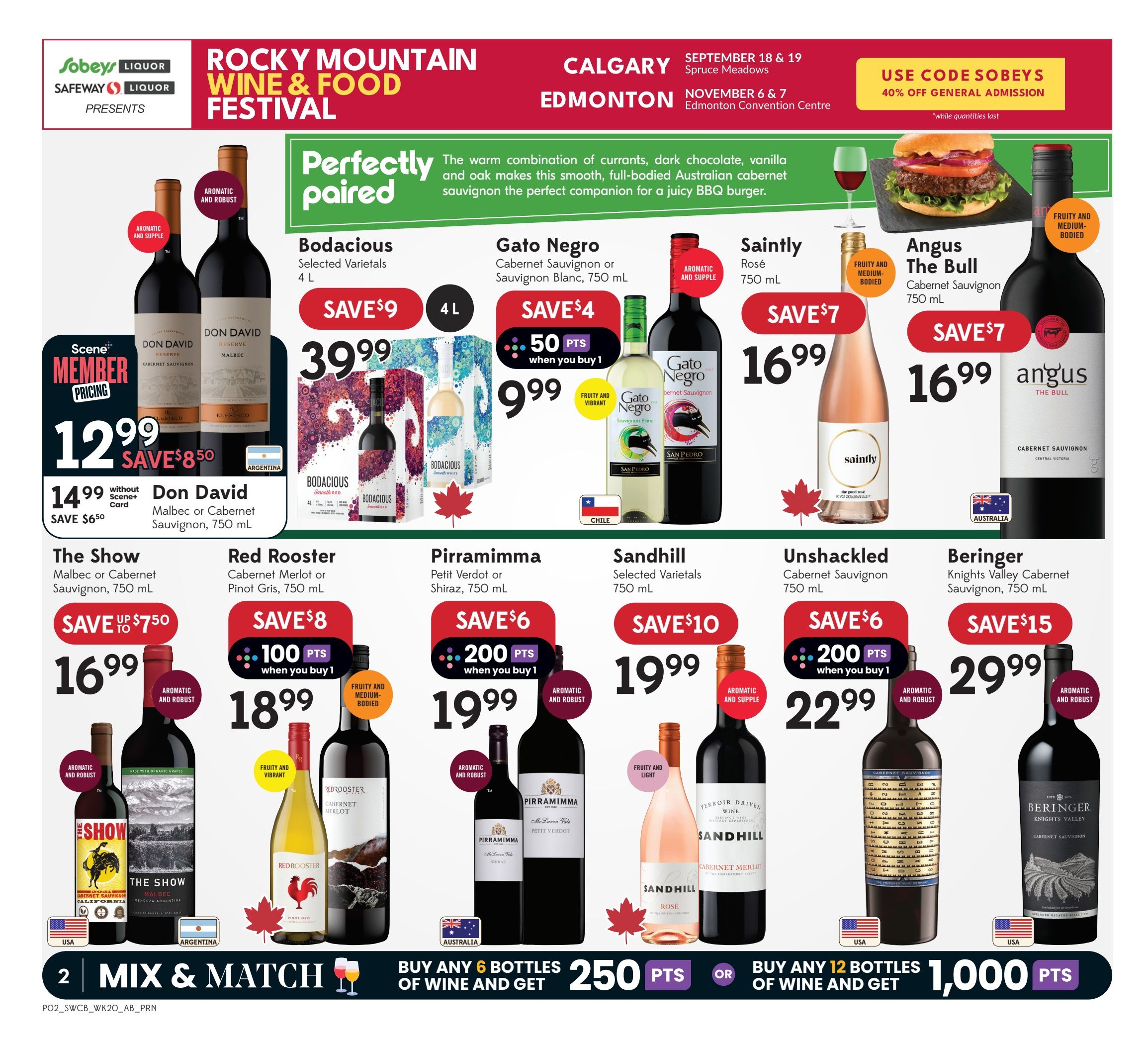 Sobeys/Safeway (AB) SWCB Flyer September 10 to 16