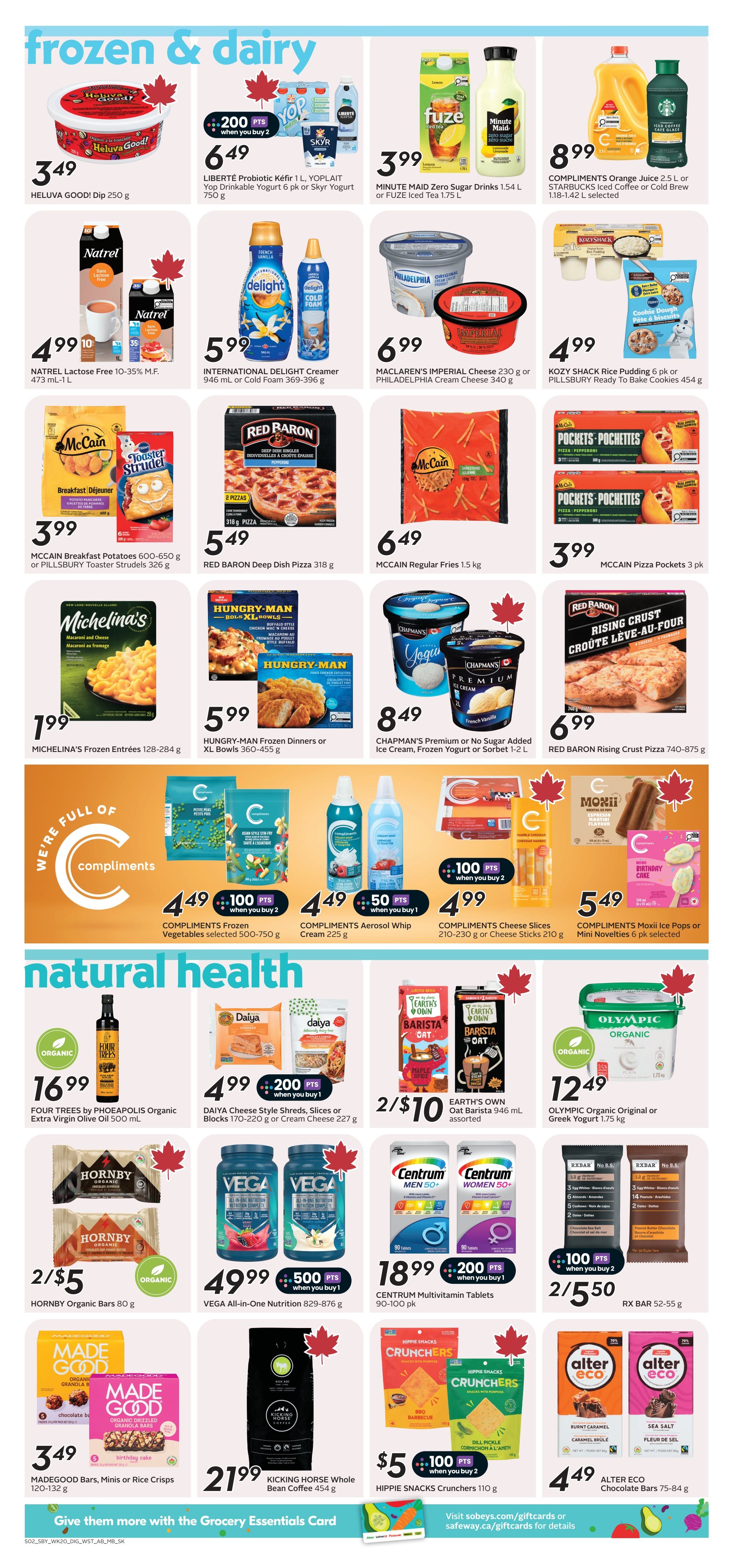 Sobeys/Safeway (SK & MB) Flyer September 10 to 16