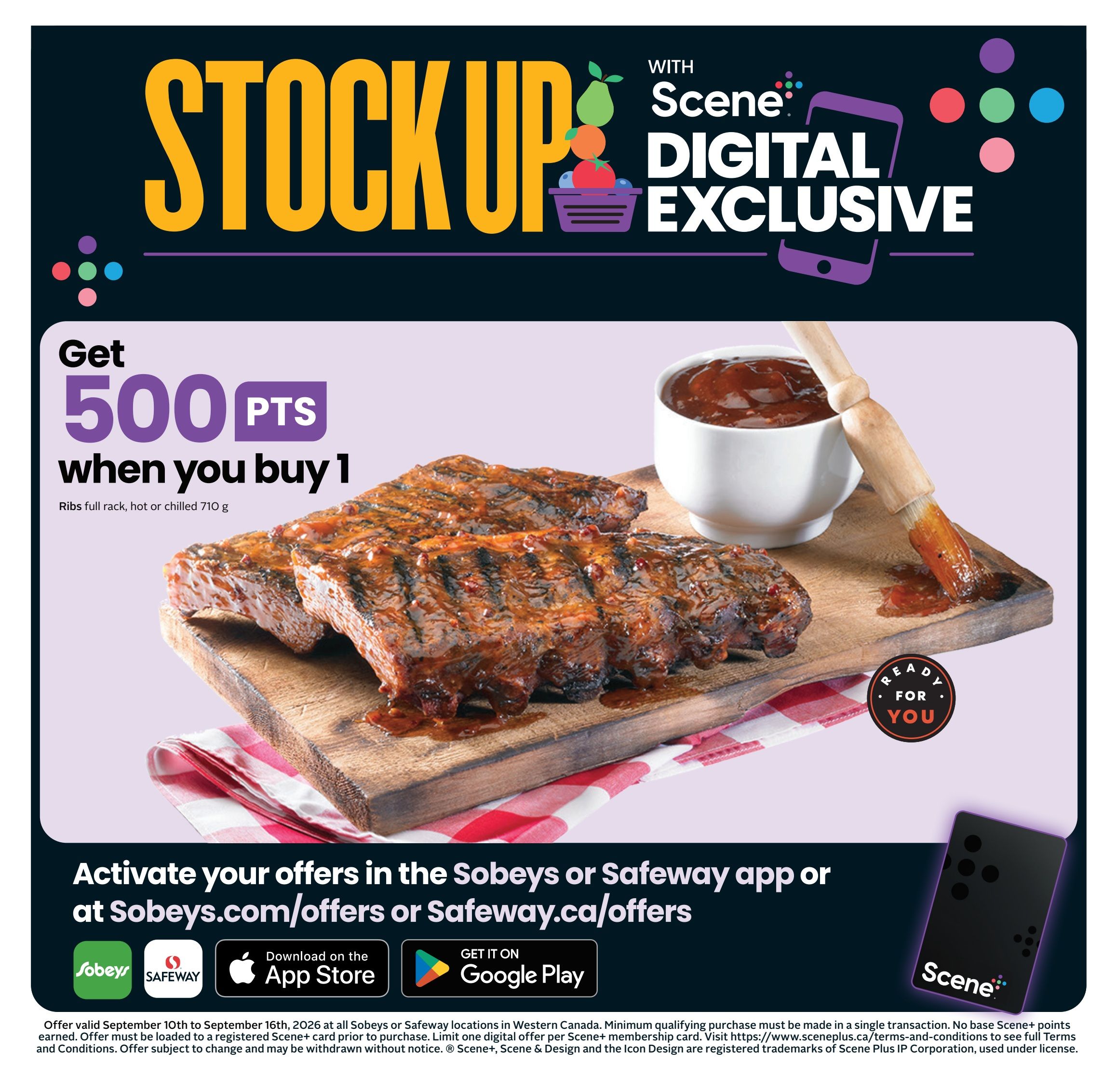 Sobeys/Safeway (SK & MB) Flyer September 10 to 16