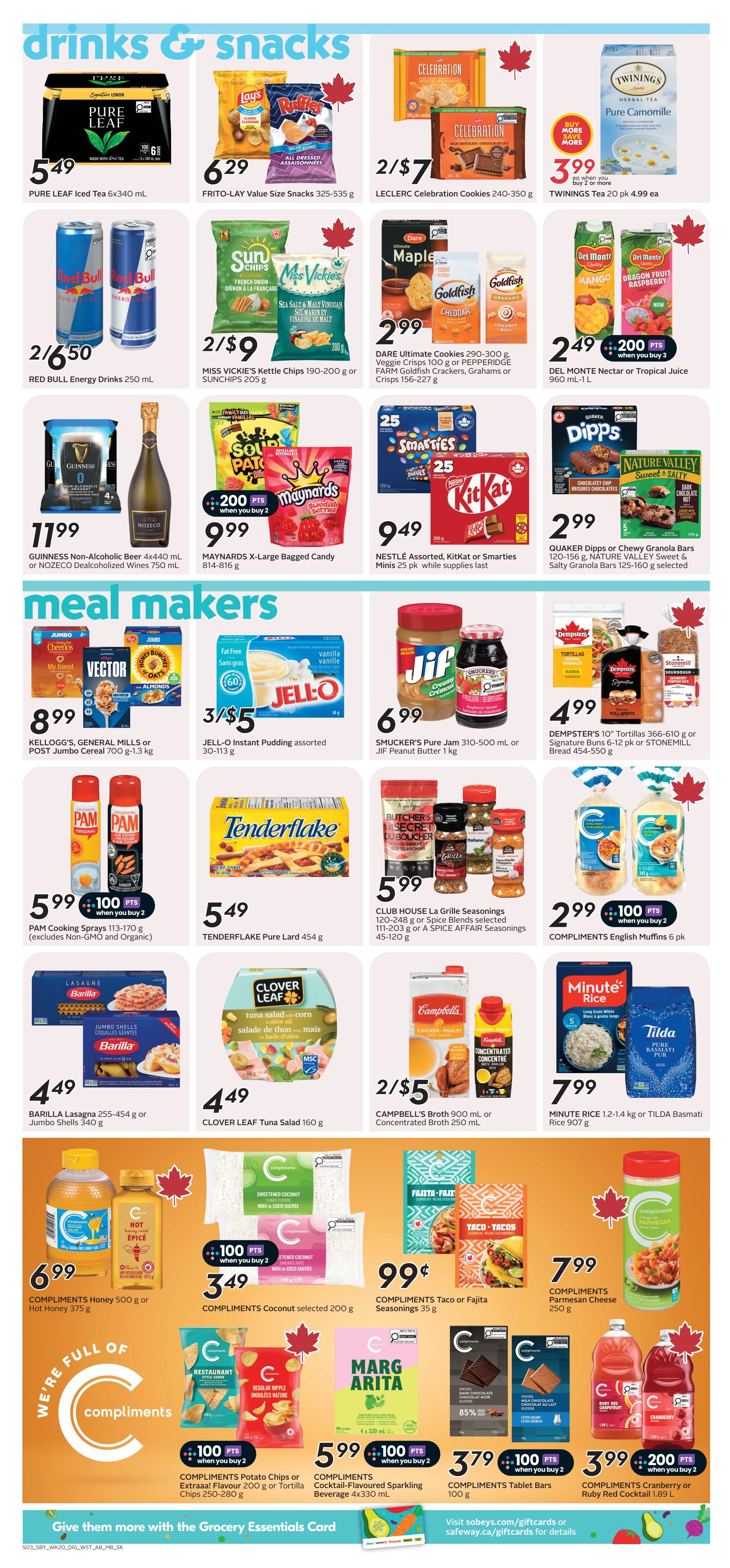 Sobeys/Safeway (AB) Flyer September 10 to 16