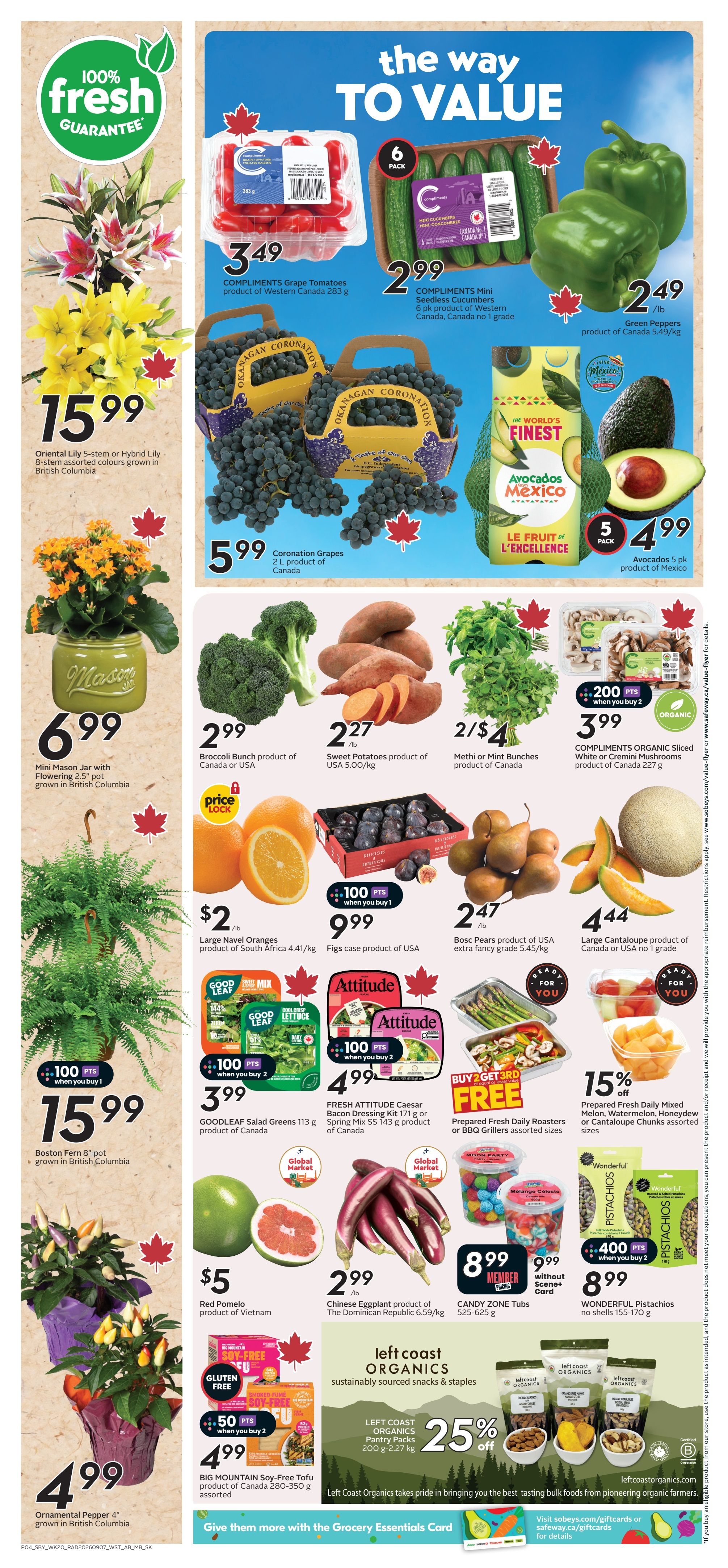 Sobeys/Safeway (AB) Flyer September 10 to 16