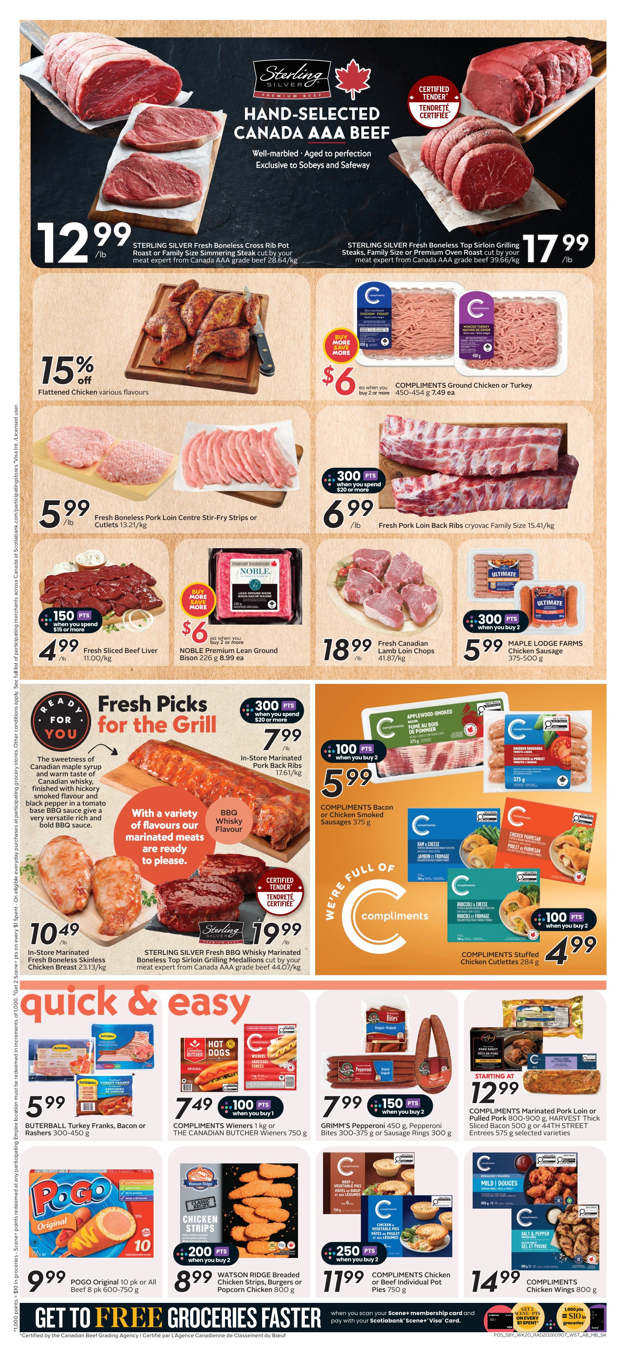 Sobeys/Safeway (AB) Flyer September 10 to 16