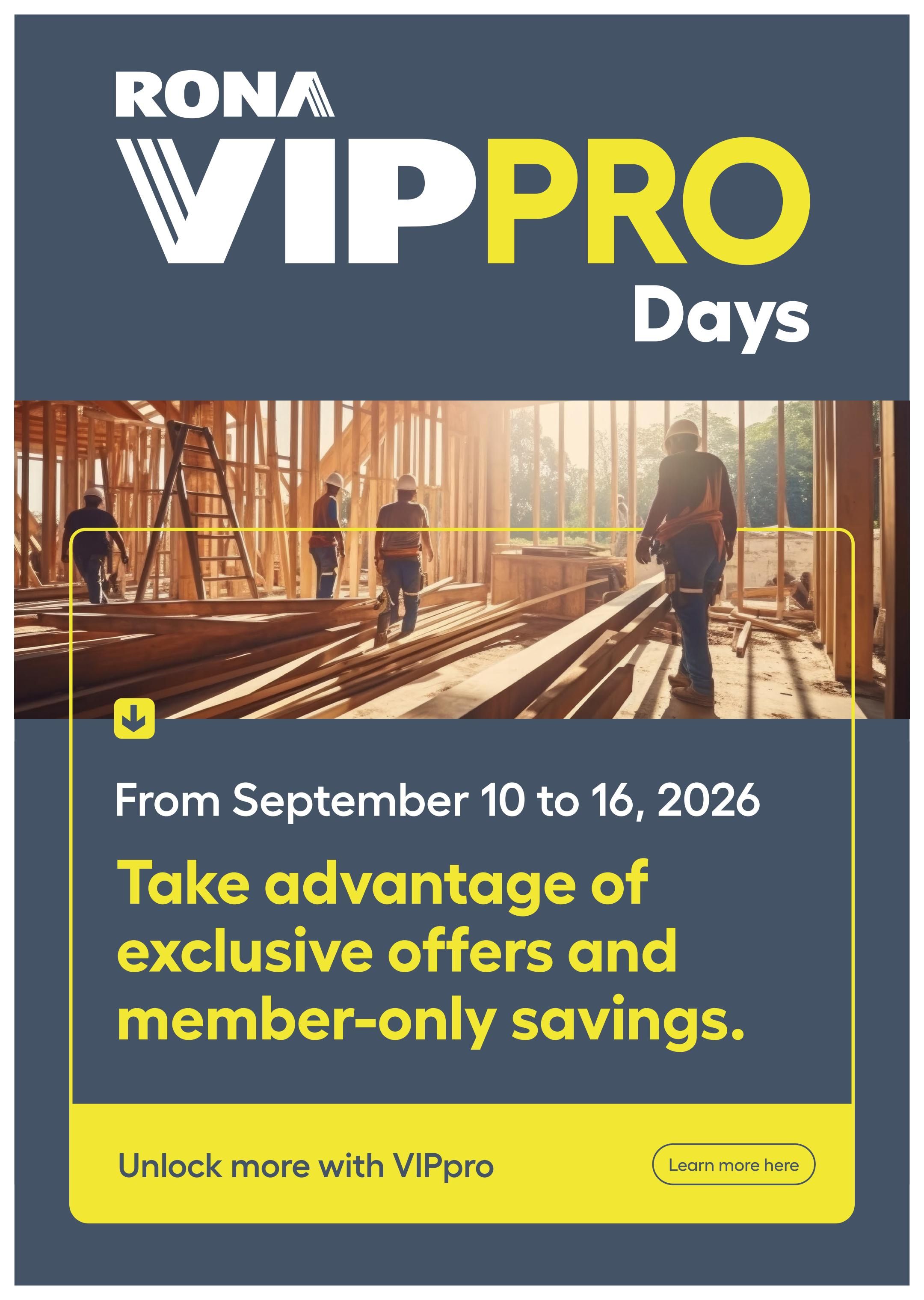 Rona & Rona+ (ON) Flyer September 10 to 16