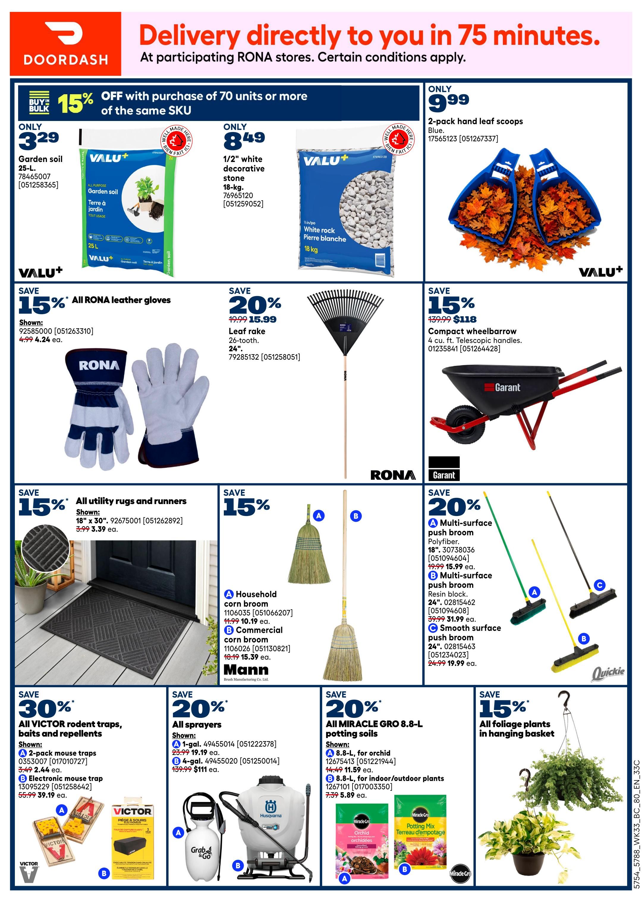 Rona & Rona+ (BC) Flyer September 10 to 16