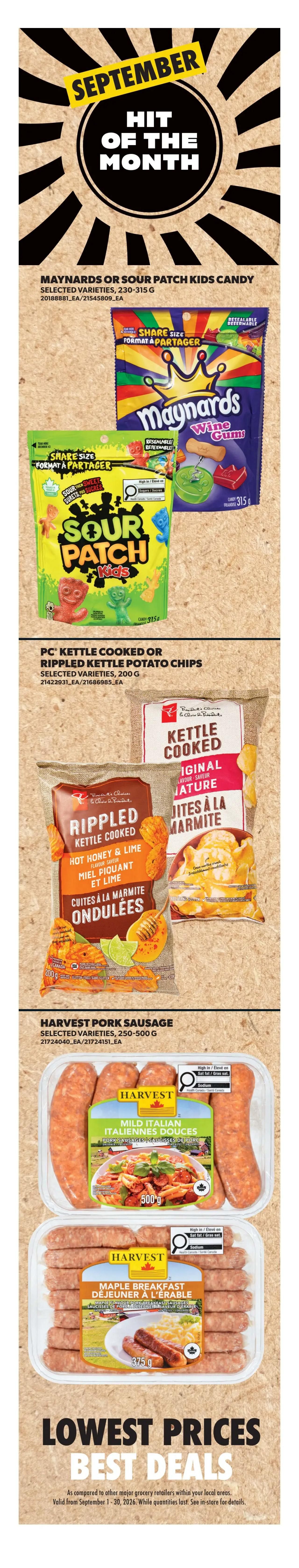 Real Canadian Superstore (West) Flyer September 10 to 16