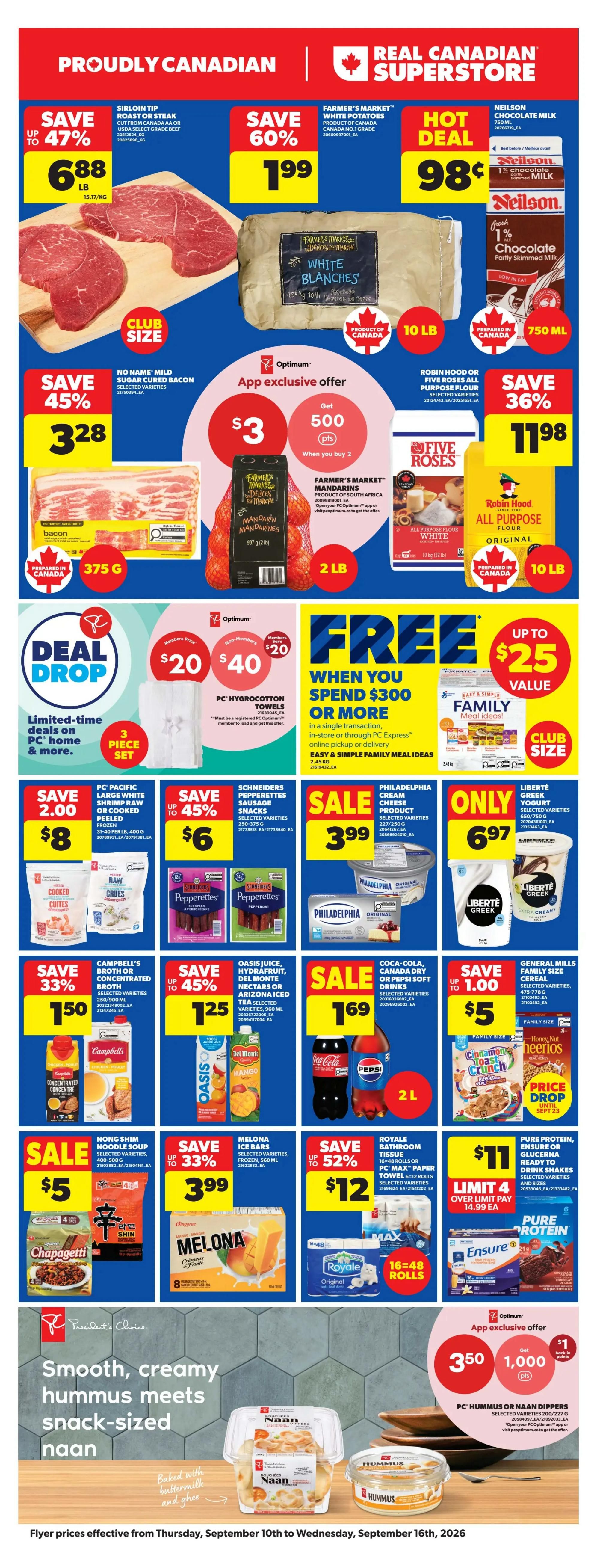 Real Canadian Superstore (ON) Flyer September 10 to 16