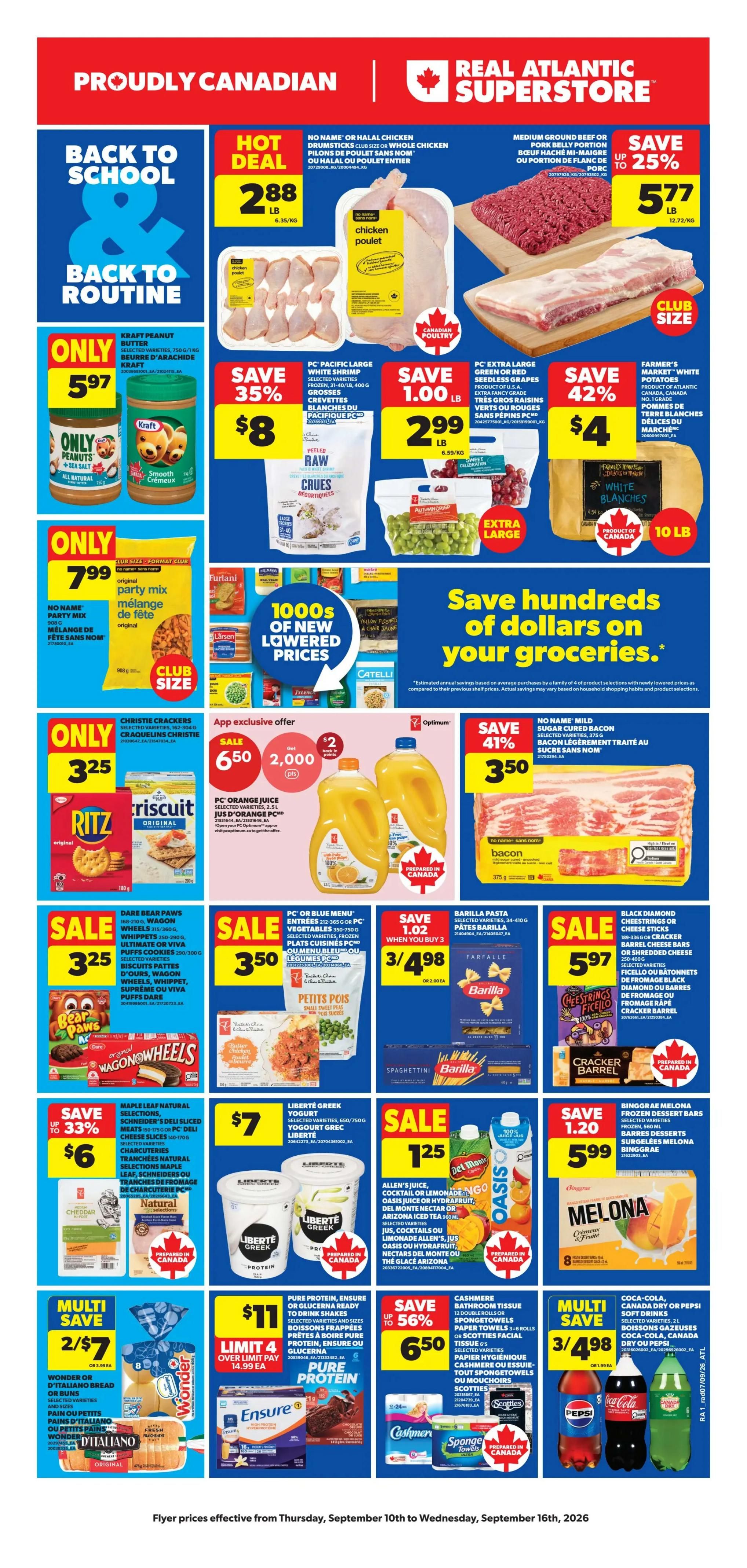Real Atlantic Superstore Flyer September 10 to 16
