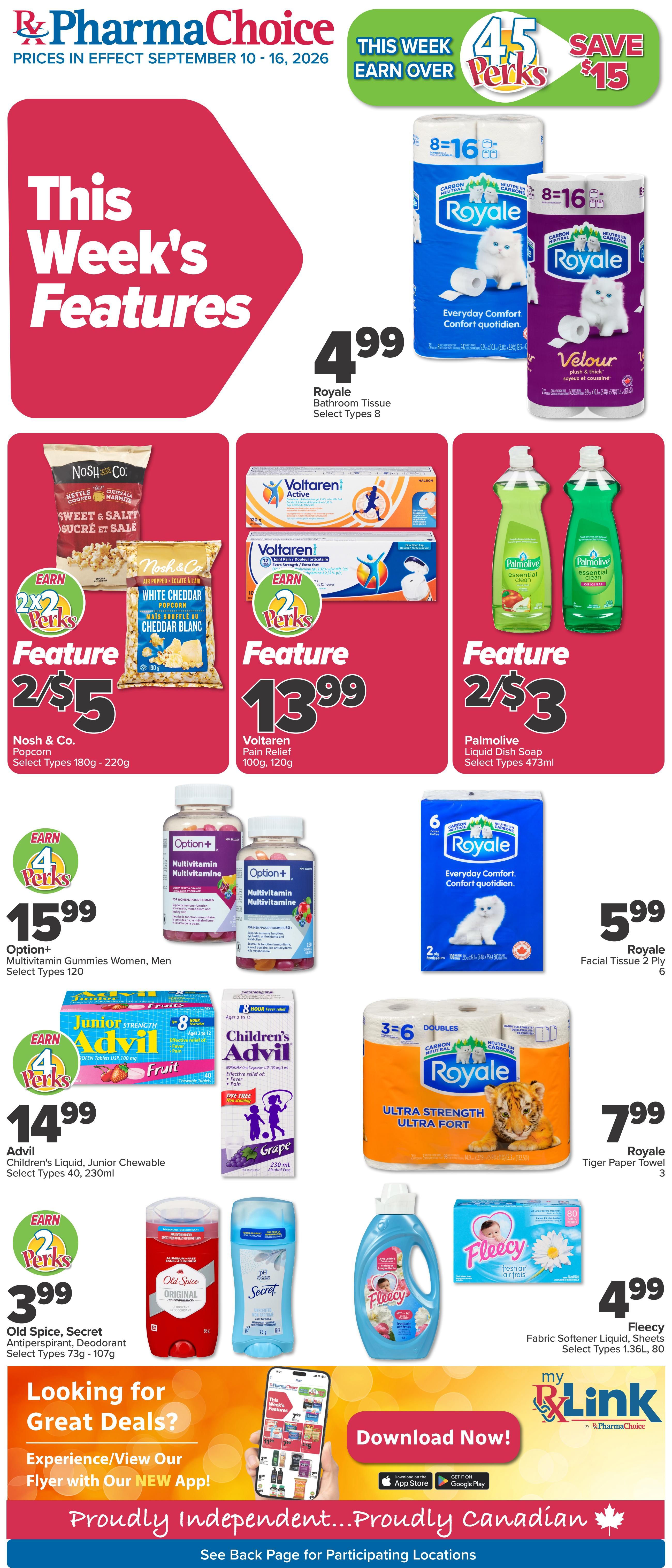 PharmaChoice (ON & Atlantic) Flyer September 10 to 16
