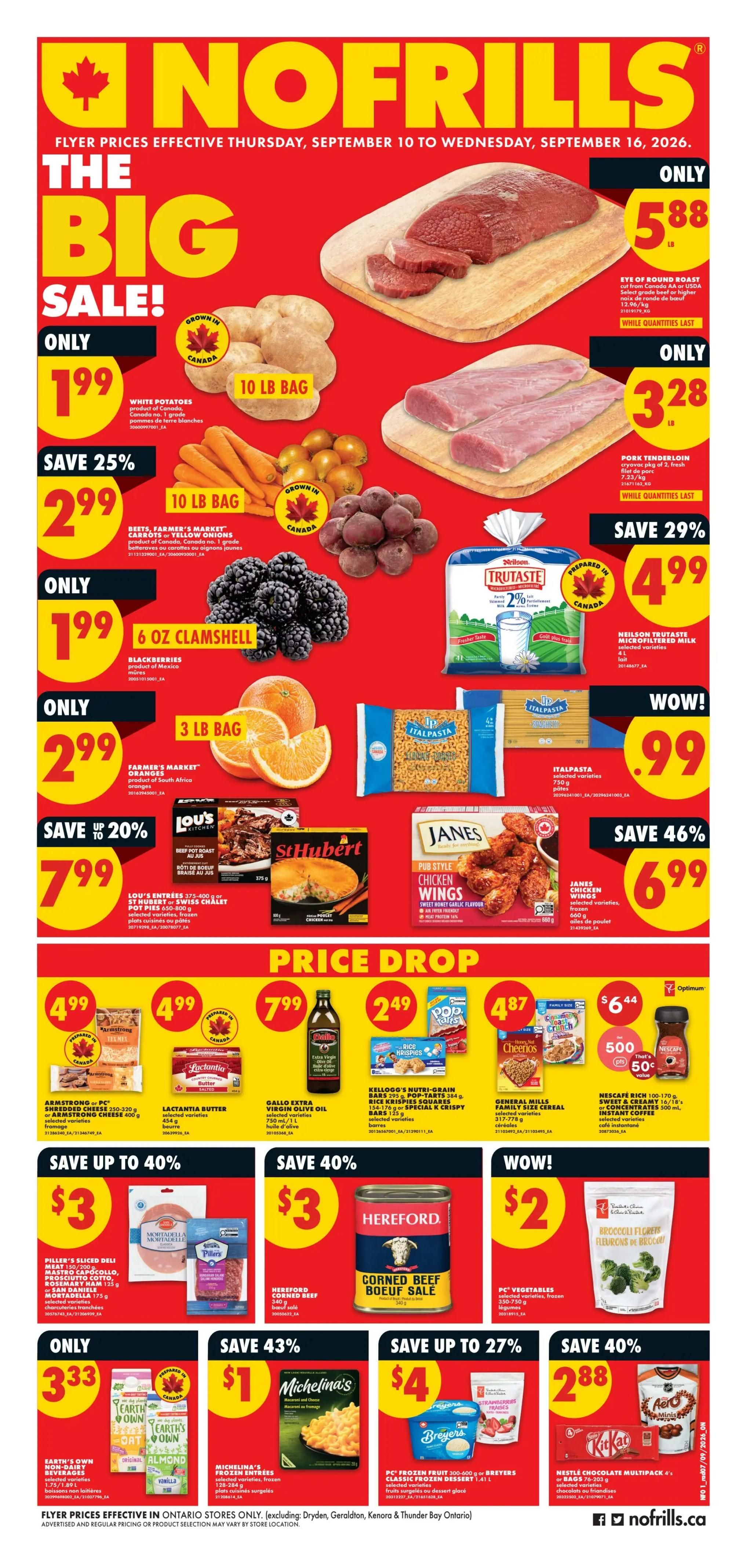 No Frills (ON) Flyer September 10 to 16