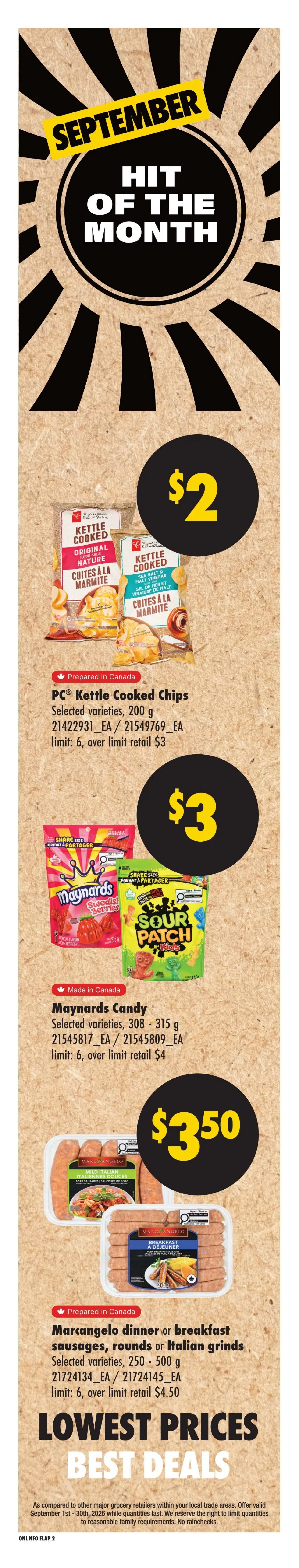 No Frills (ON) Flyer September 10 to 16