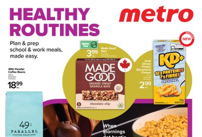 Metro (ON) Health & Wellness Flyer September 10 to 23
