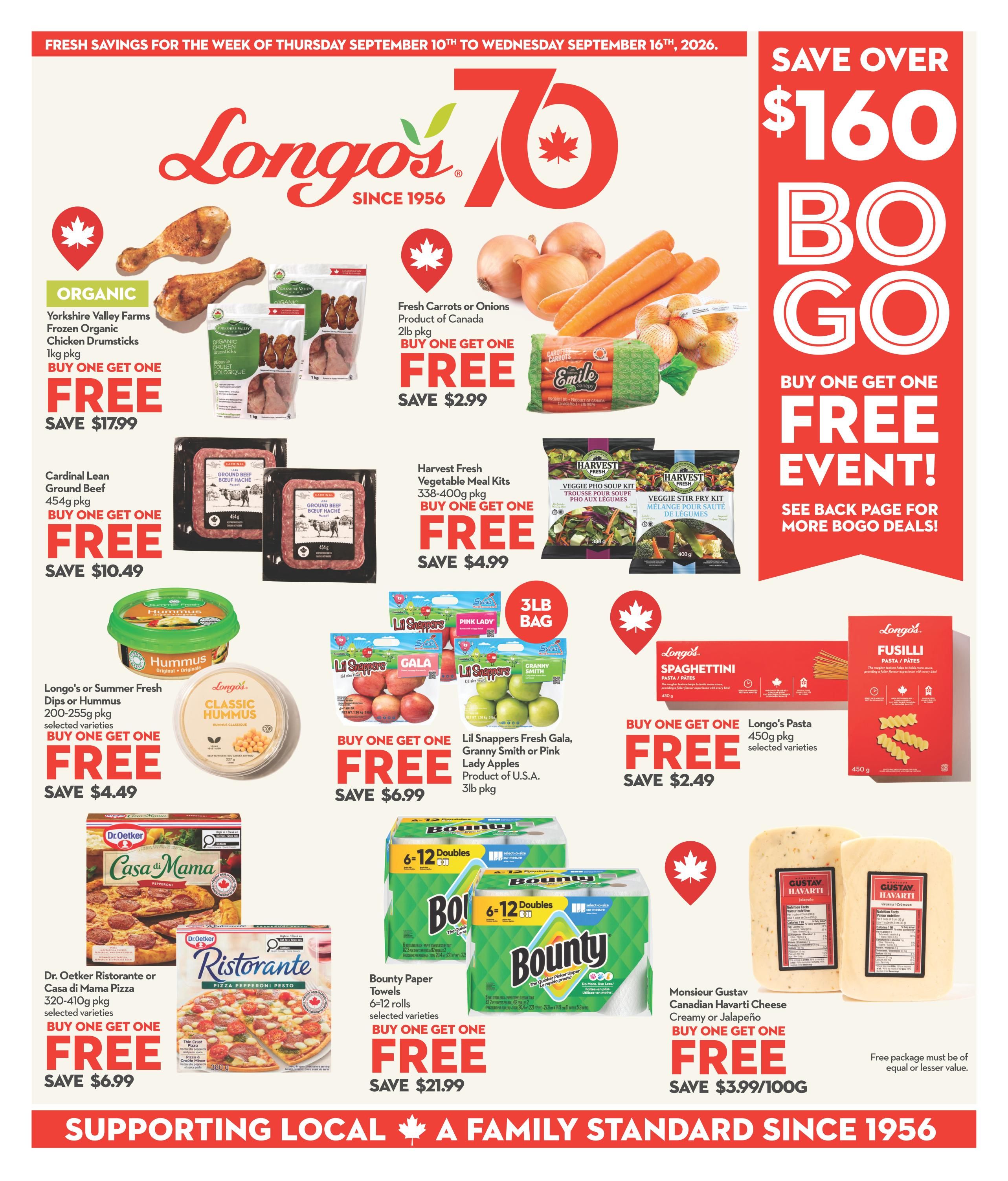 Longo's Flyer September 10 to 16
