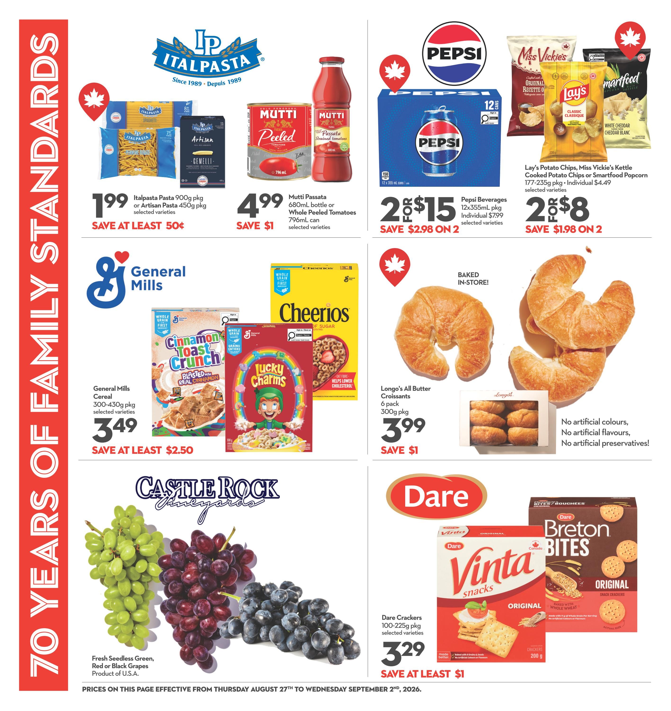 Longo's Flyer September 10 to 16