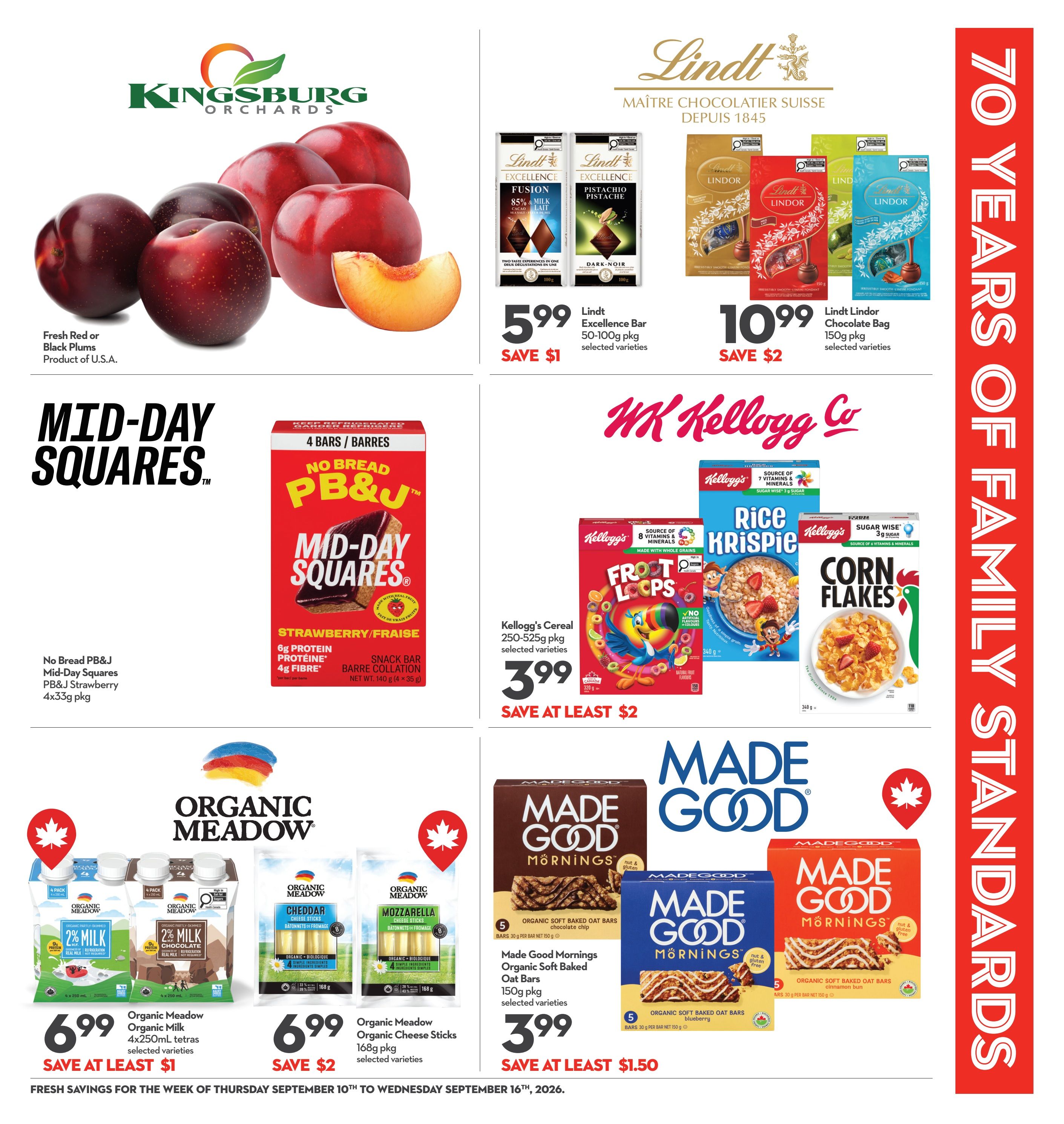 Longo's Flyer September 10 to 16