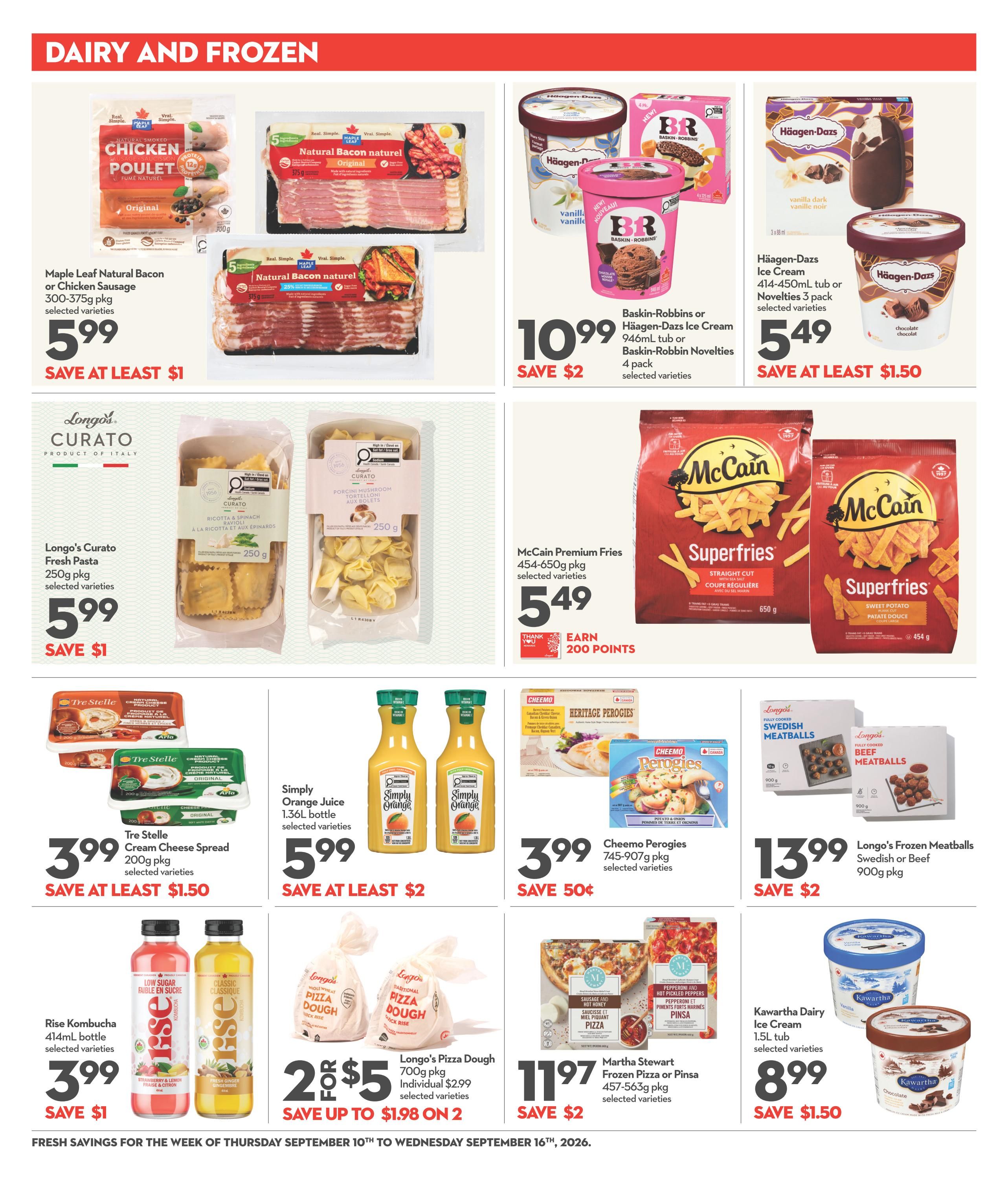 Longo's Flyer September 10 to 16