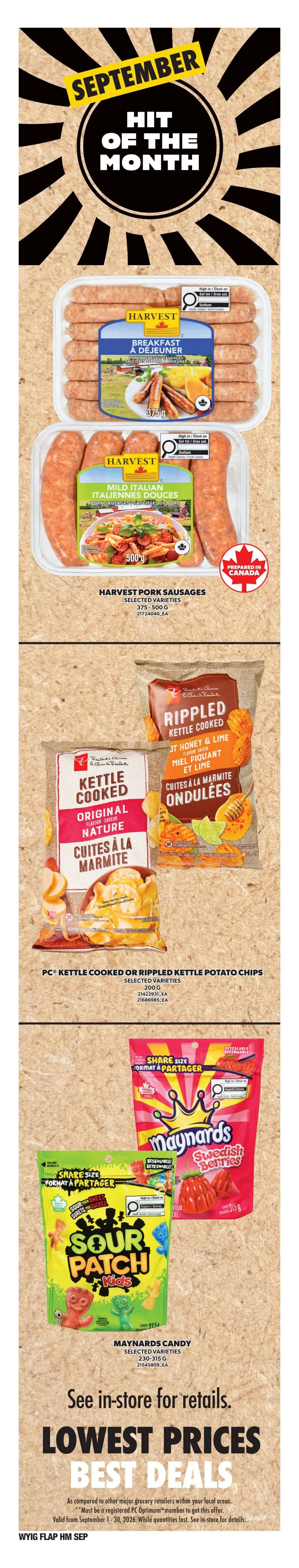 Independent Grocer (West) Flyer September 10 to 16