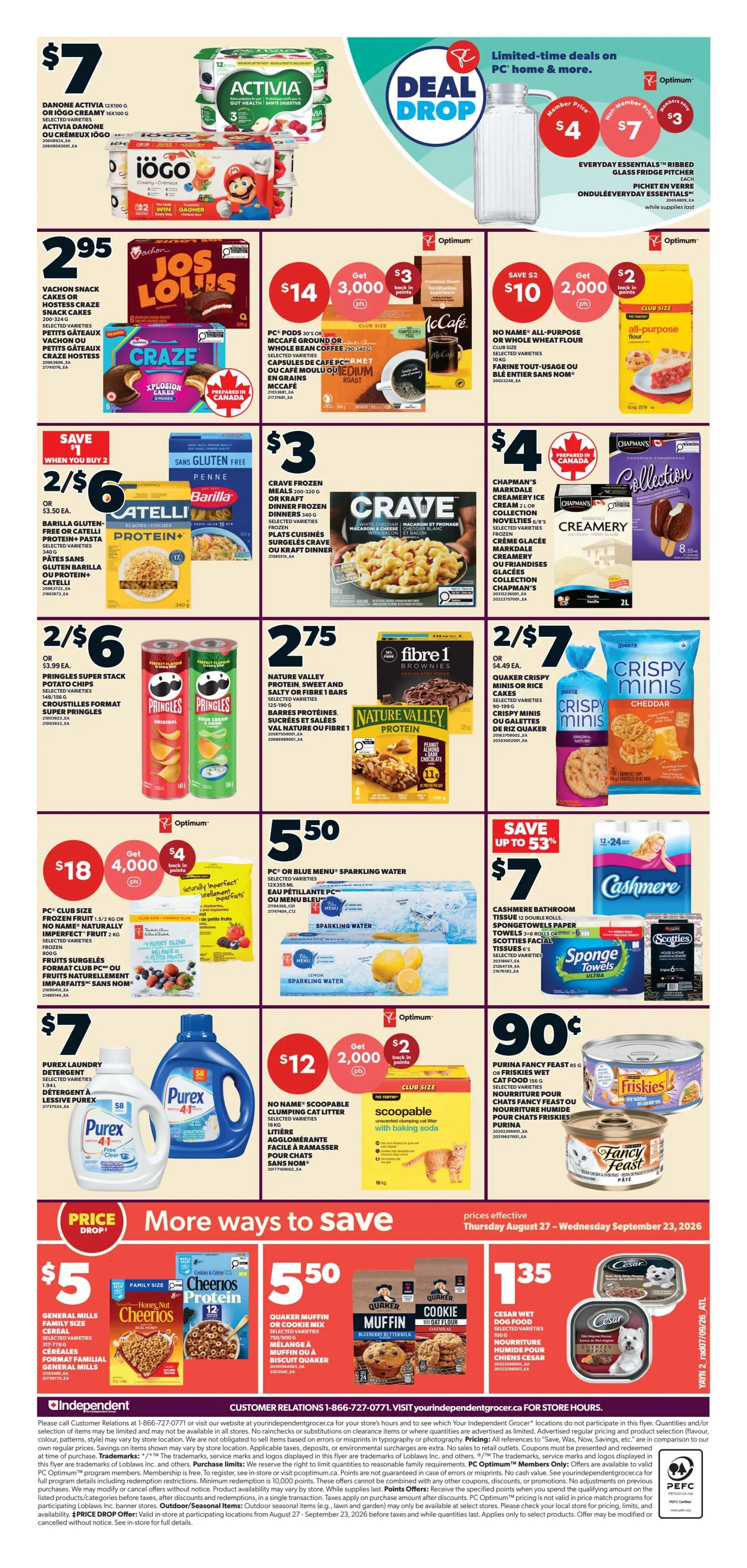 Independent Grocer (Atlantic) Flyer September 10 to 16