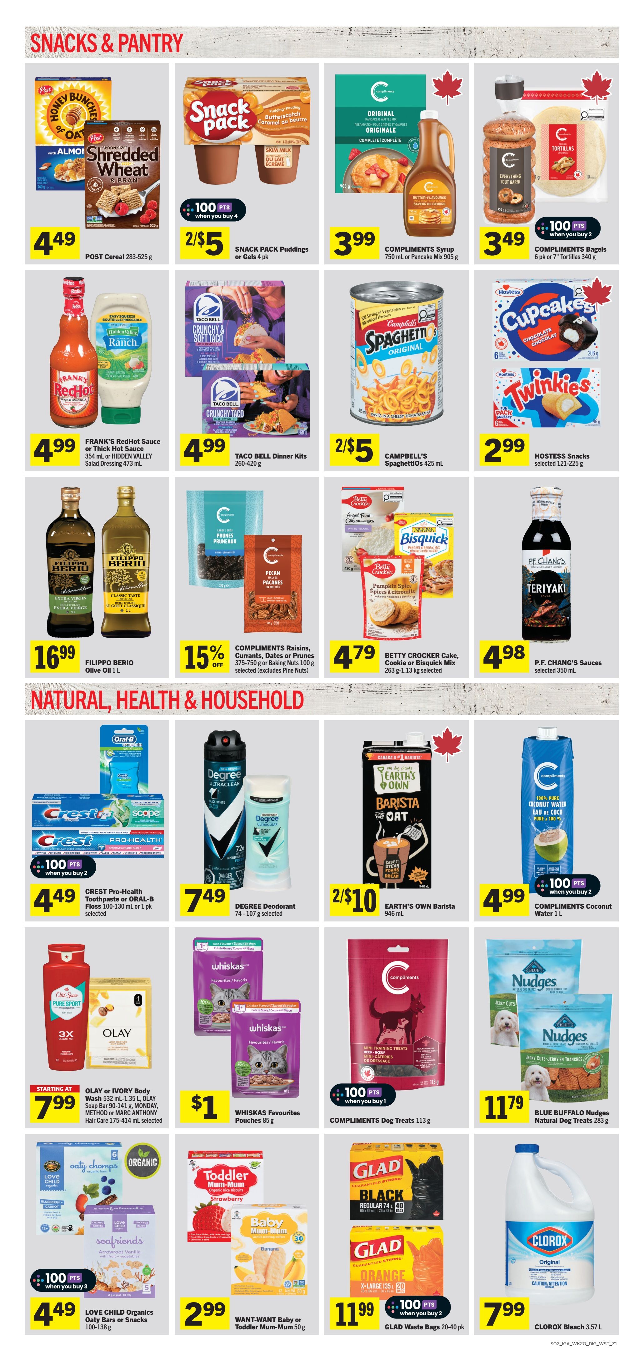IGA (West) Flyer September 10 to 16