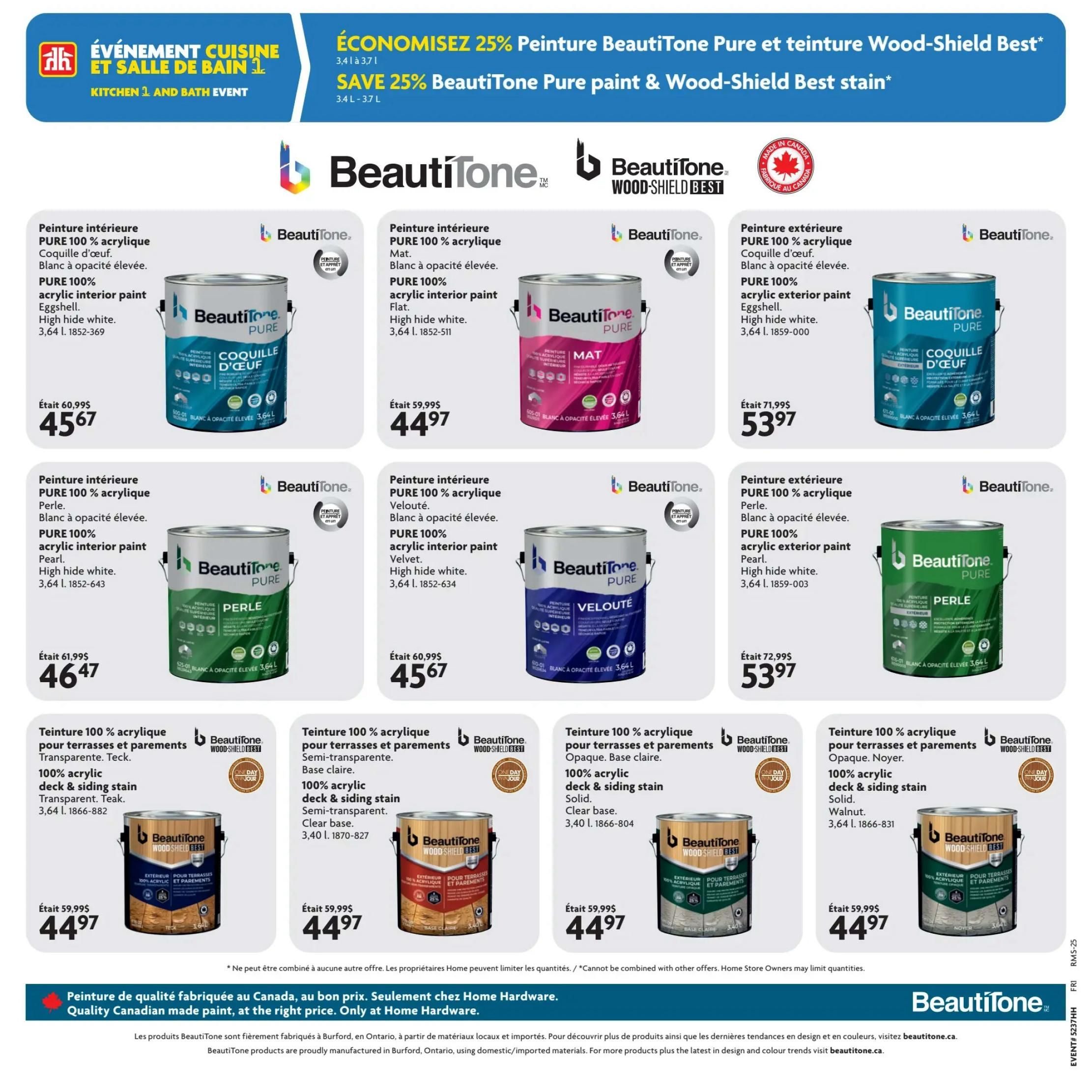 Home Hardware (QC) Flyer September 10 to 23