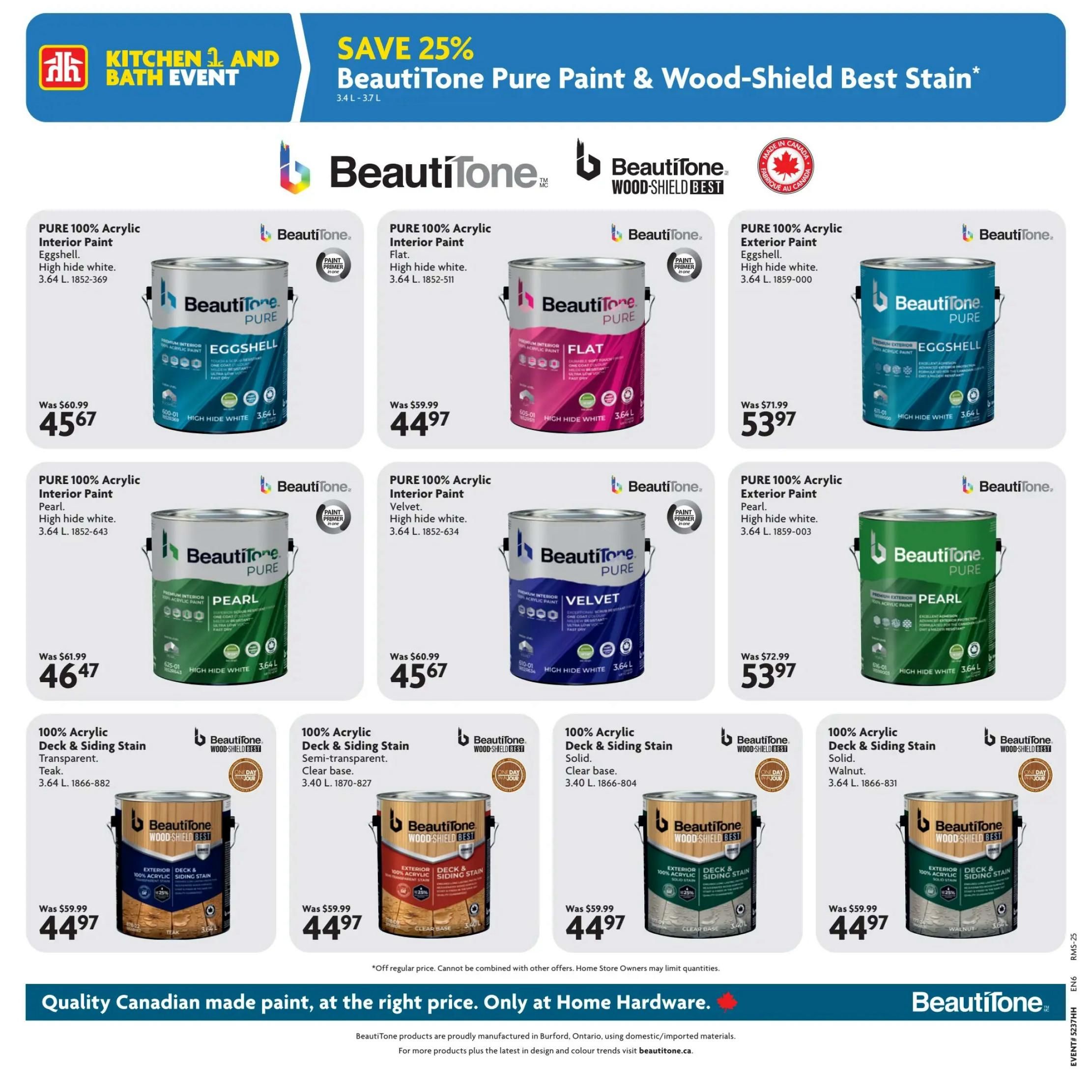 Home Hardware (ON) Flyer September 10 to 23