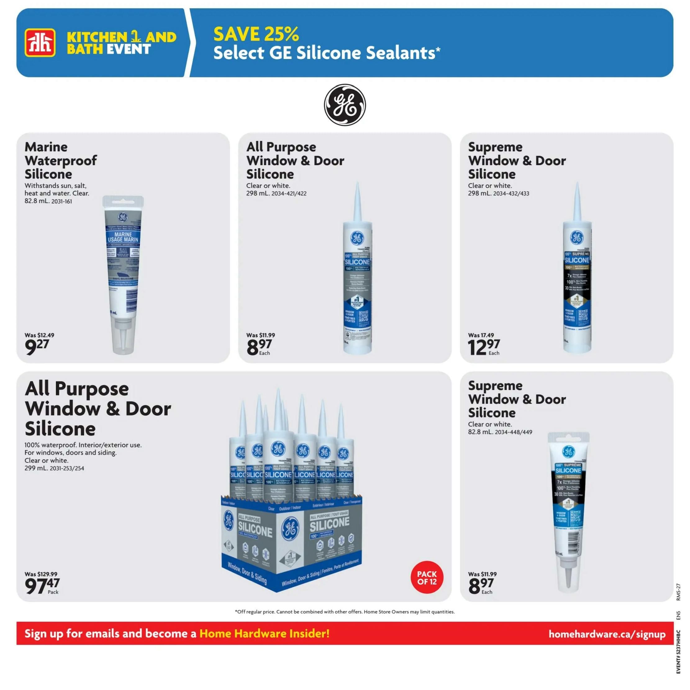 Home Hardware (BC) Flyer September 10 to 23