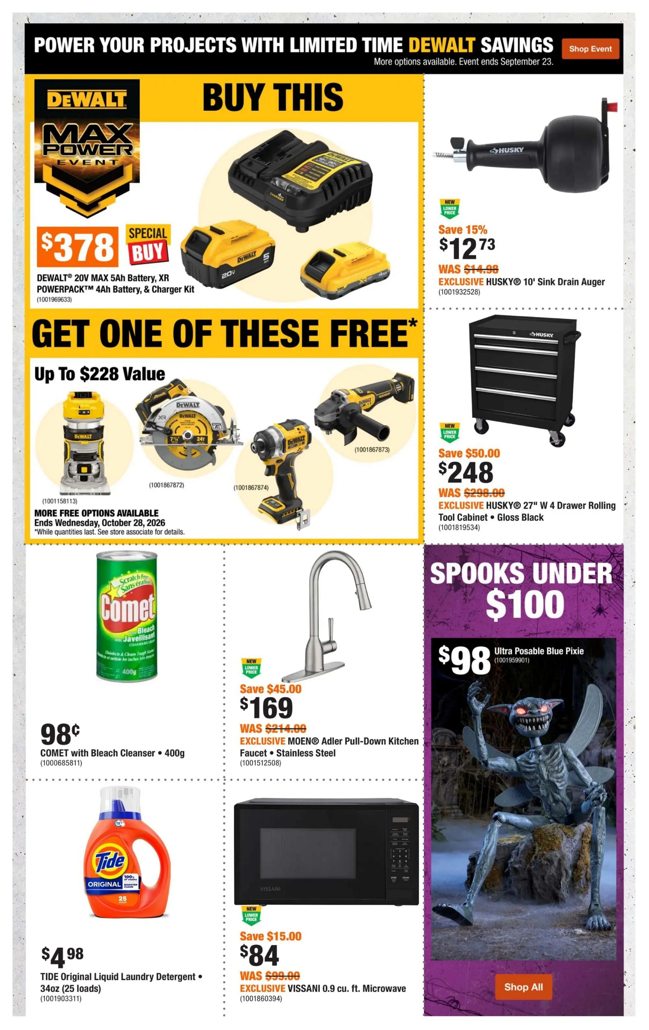 Home Depot (ON) Flyer September 10 to 23