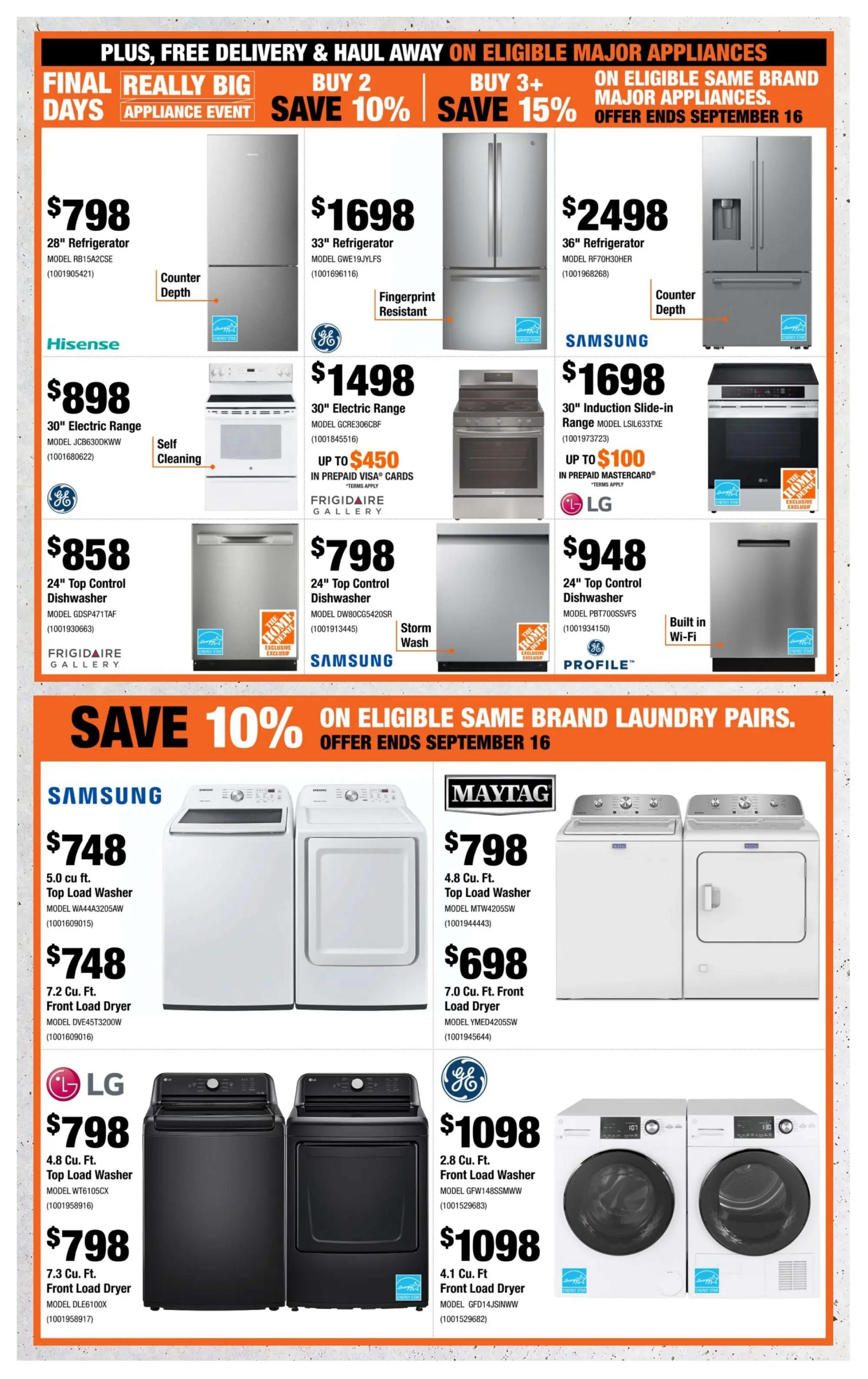 Home Depot (BC) Flyer September 10 to 23