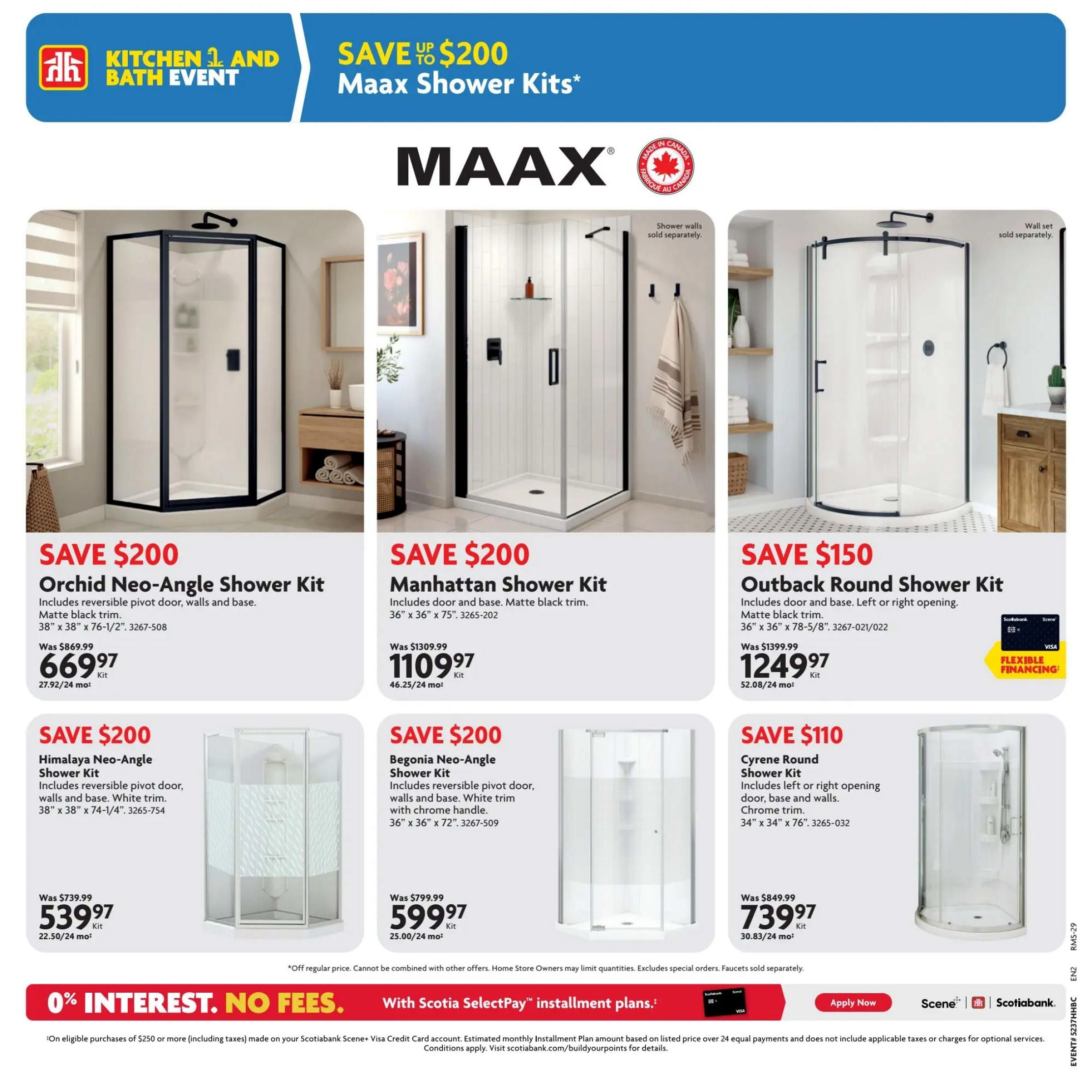 Home Hardware (Atlantic) Flyer September 10 to 23