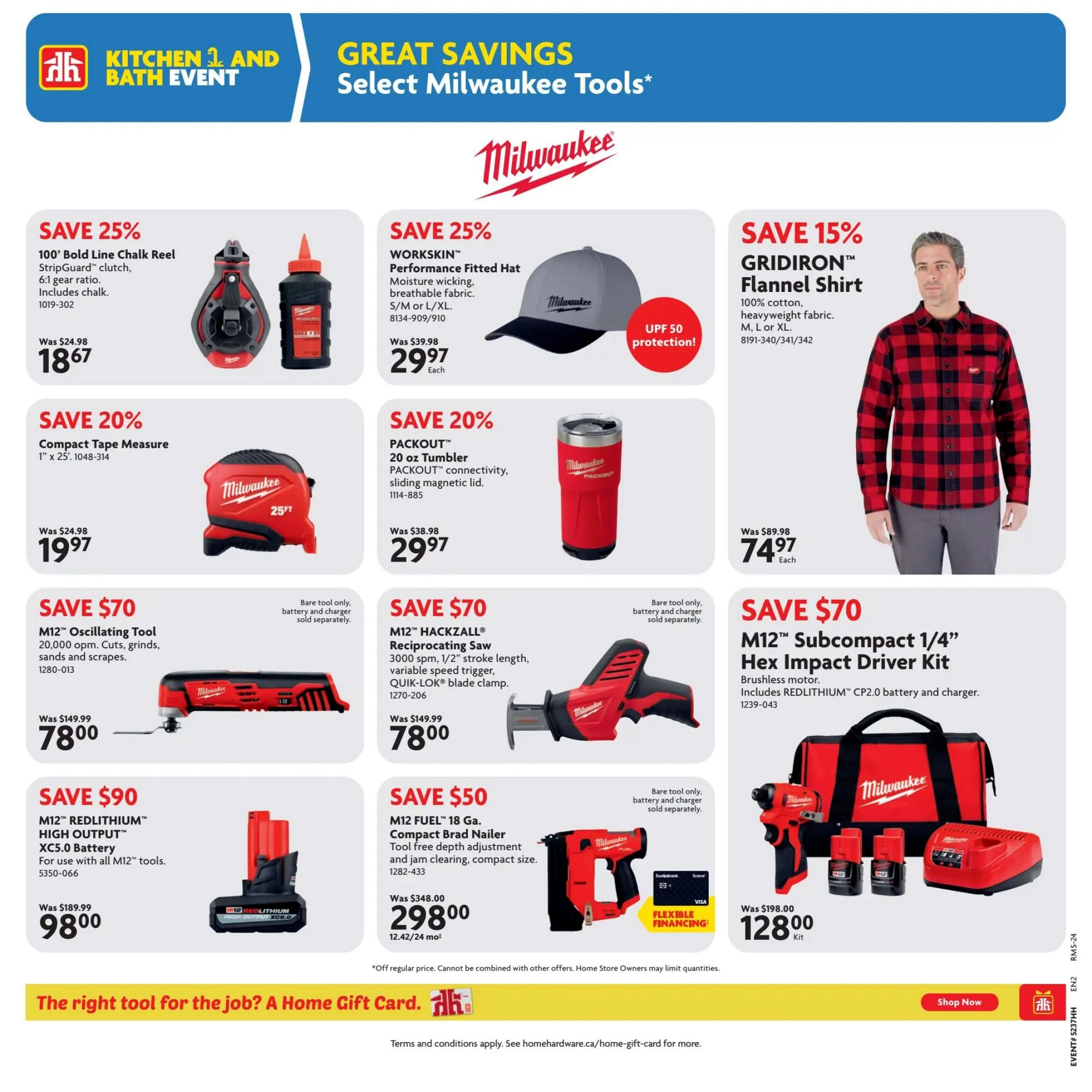 Home Hardware (Atlantic) Flyer September 10 to 23