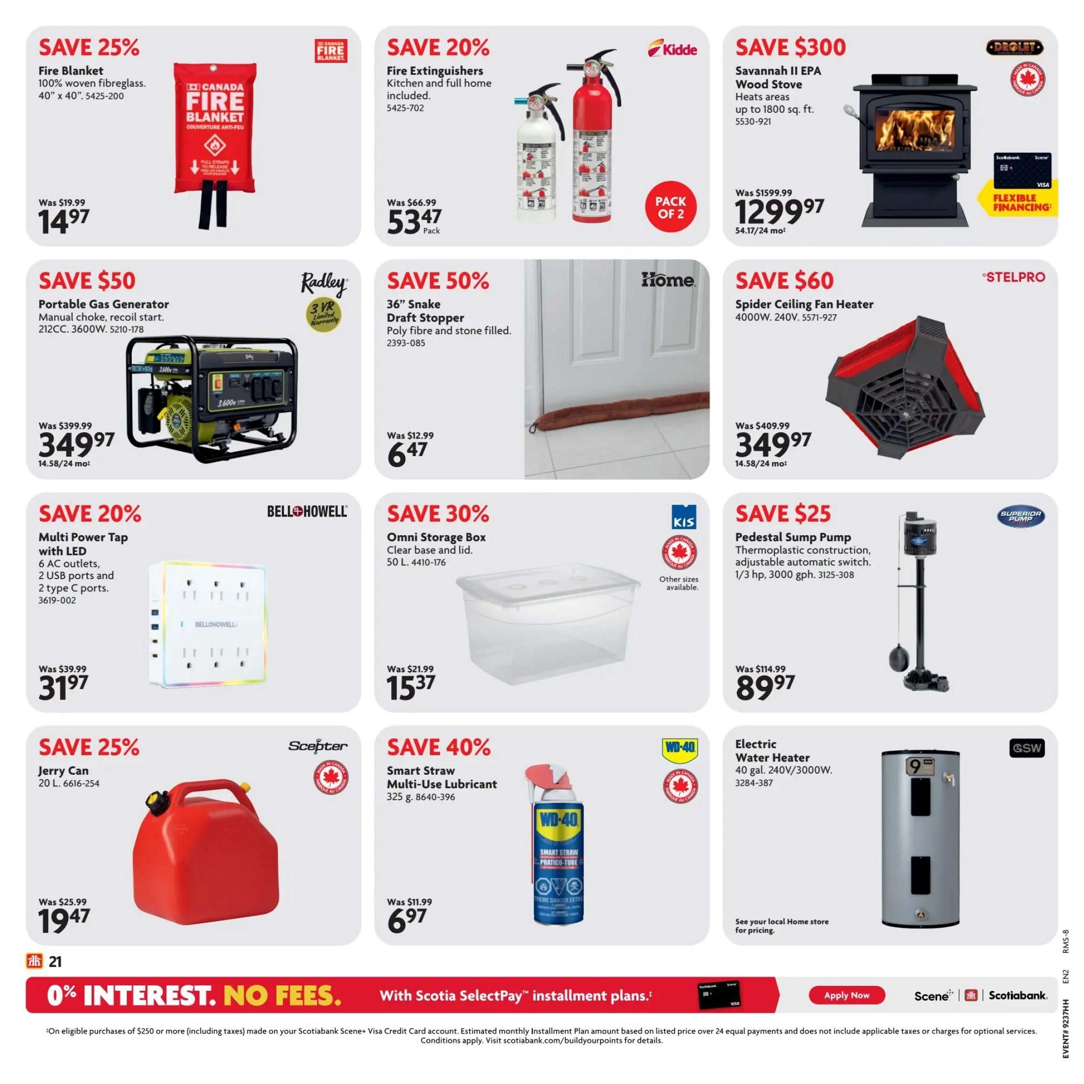 Home Hardware (Atlantic) Flyer September 10 to 23