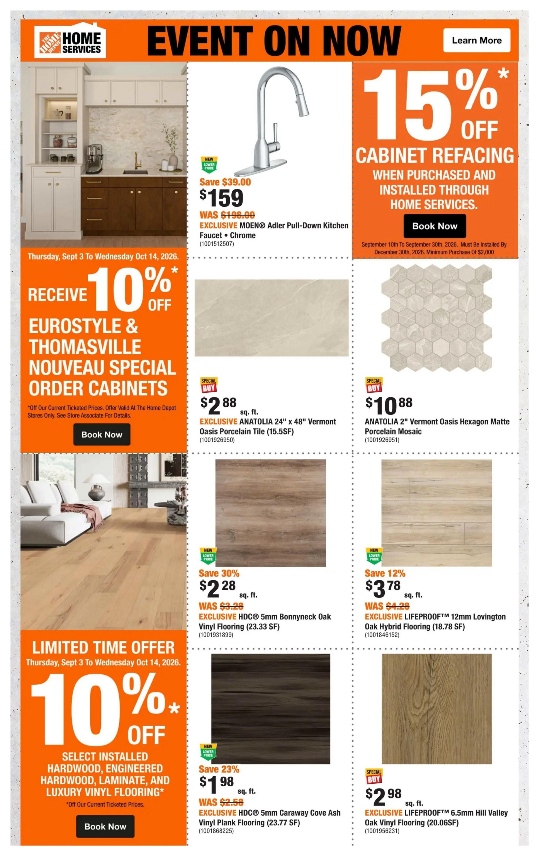 Home Depot (Atlantic) Flyer September 10 to 23
