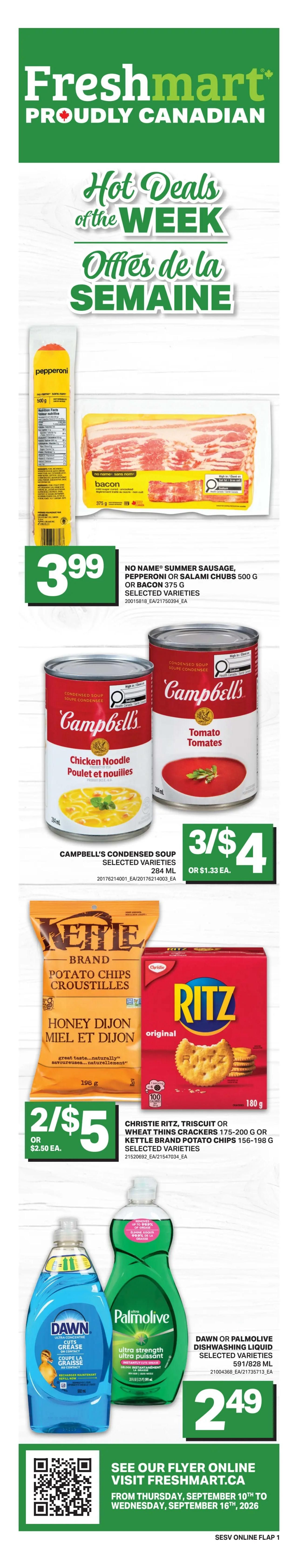 Freshmart (West) Flyer September 10 to 16
