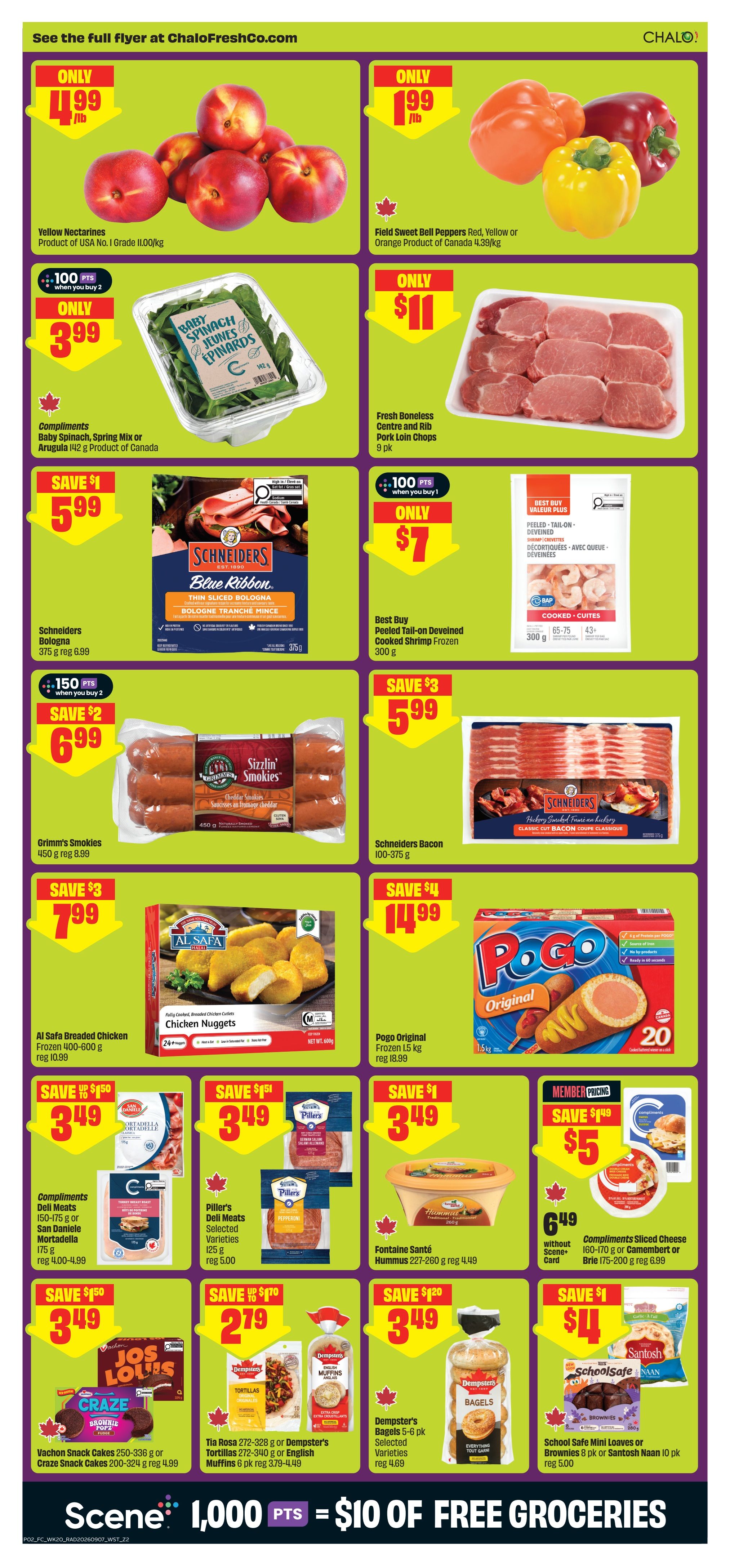 Chalo! FreshCo (West) Flyer September 10 to 16