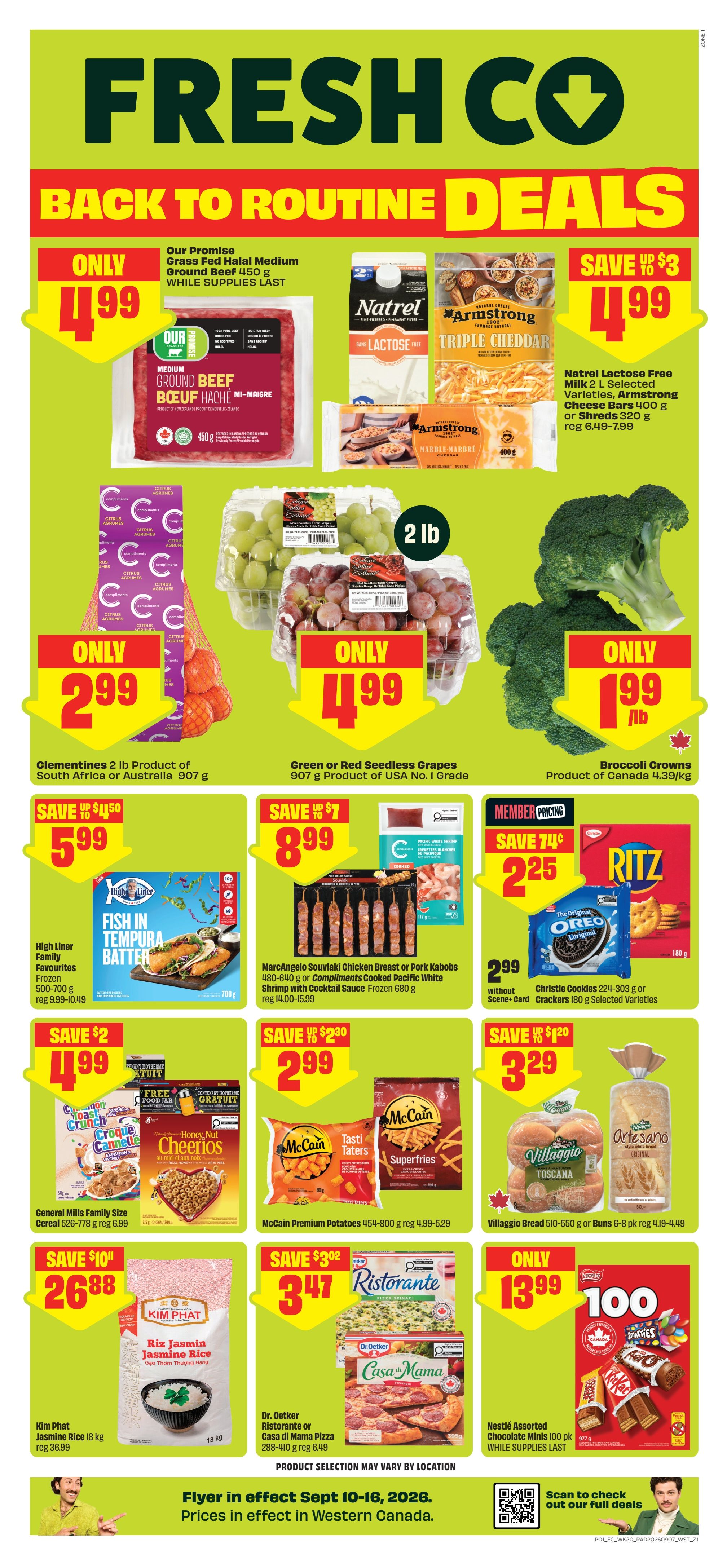 FreshCo (West) Flyer September 10 to 16