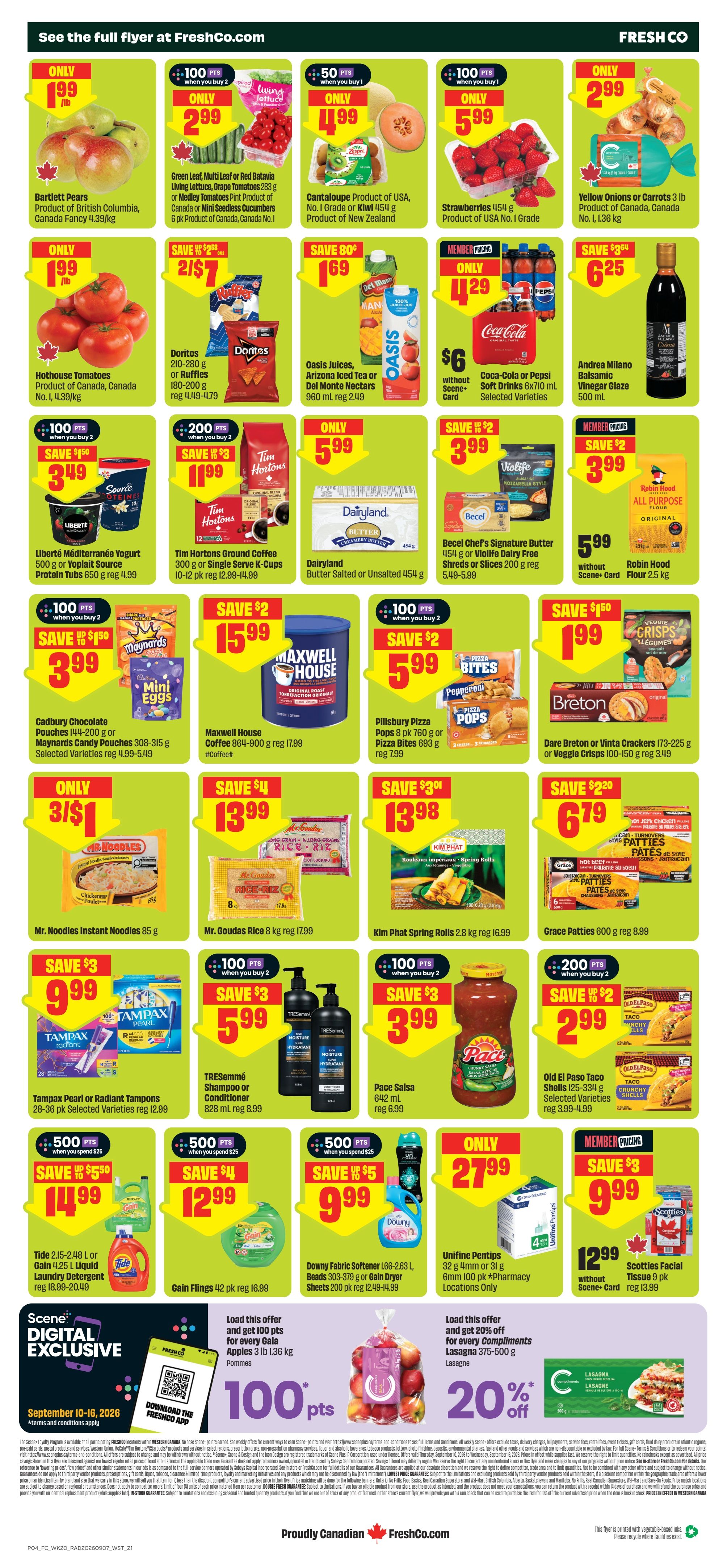 FreshCo (West) Flyer September 10 to 16