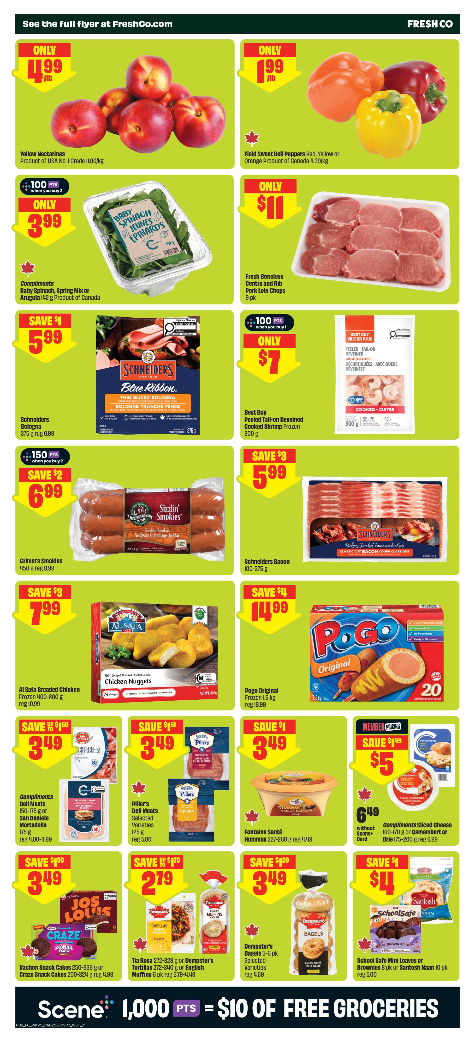 FreshCo (West) Flyer September 10 to 16
