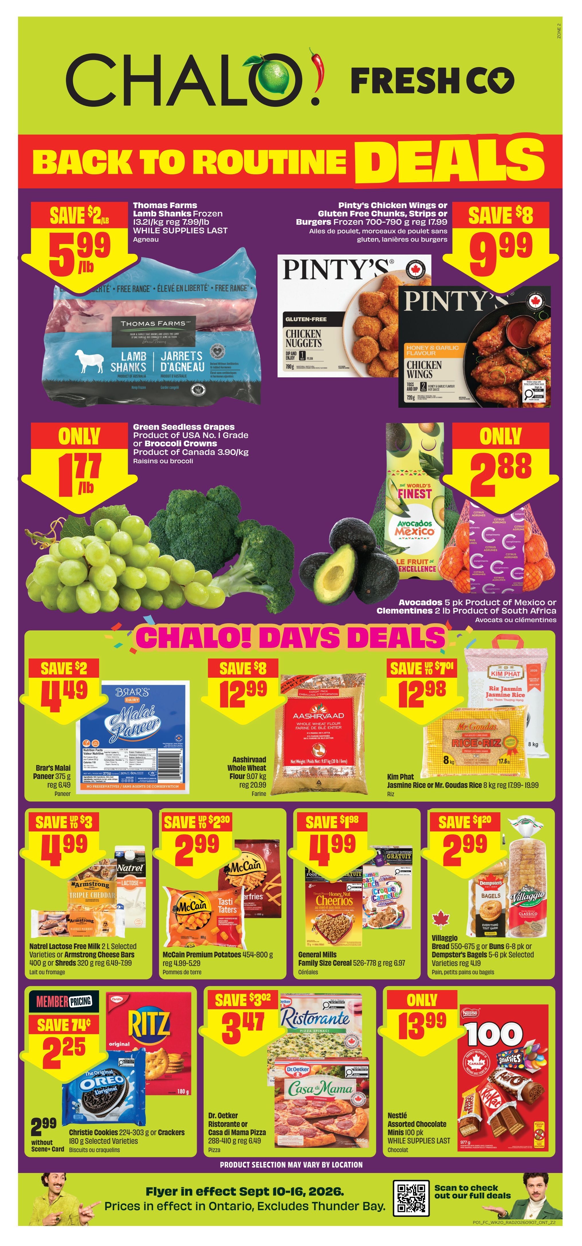 Chalo! FreshCo (ON) Flyer September 10 to 16