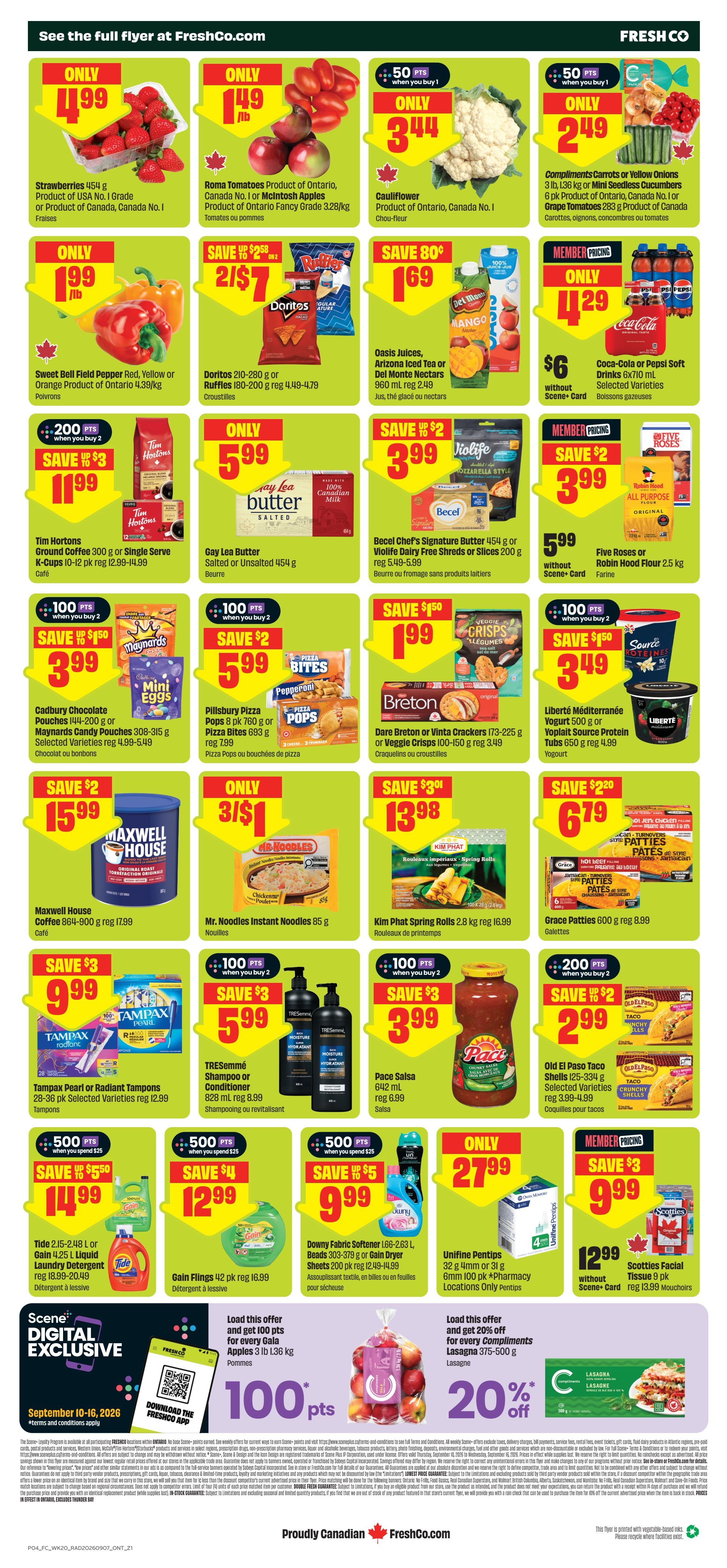 FreshCo (ON) Flyer September 10 to 16