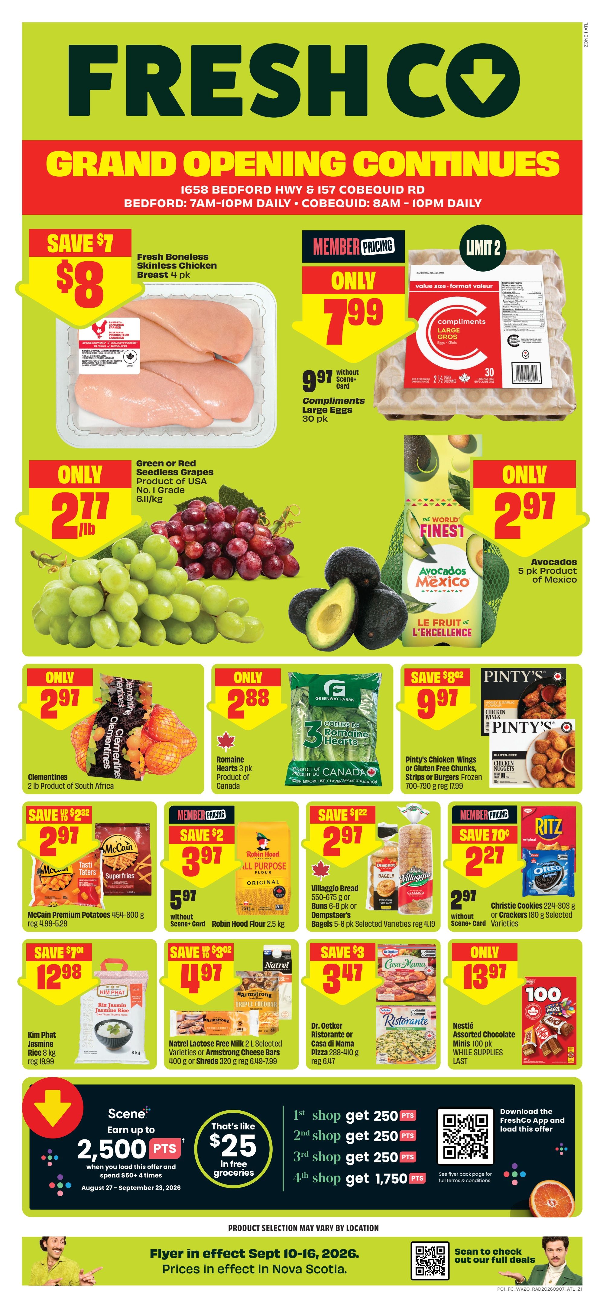 FreshCo (Atlantic) Flyer September 10 to 16