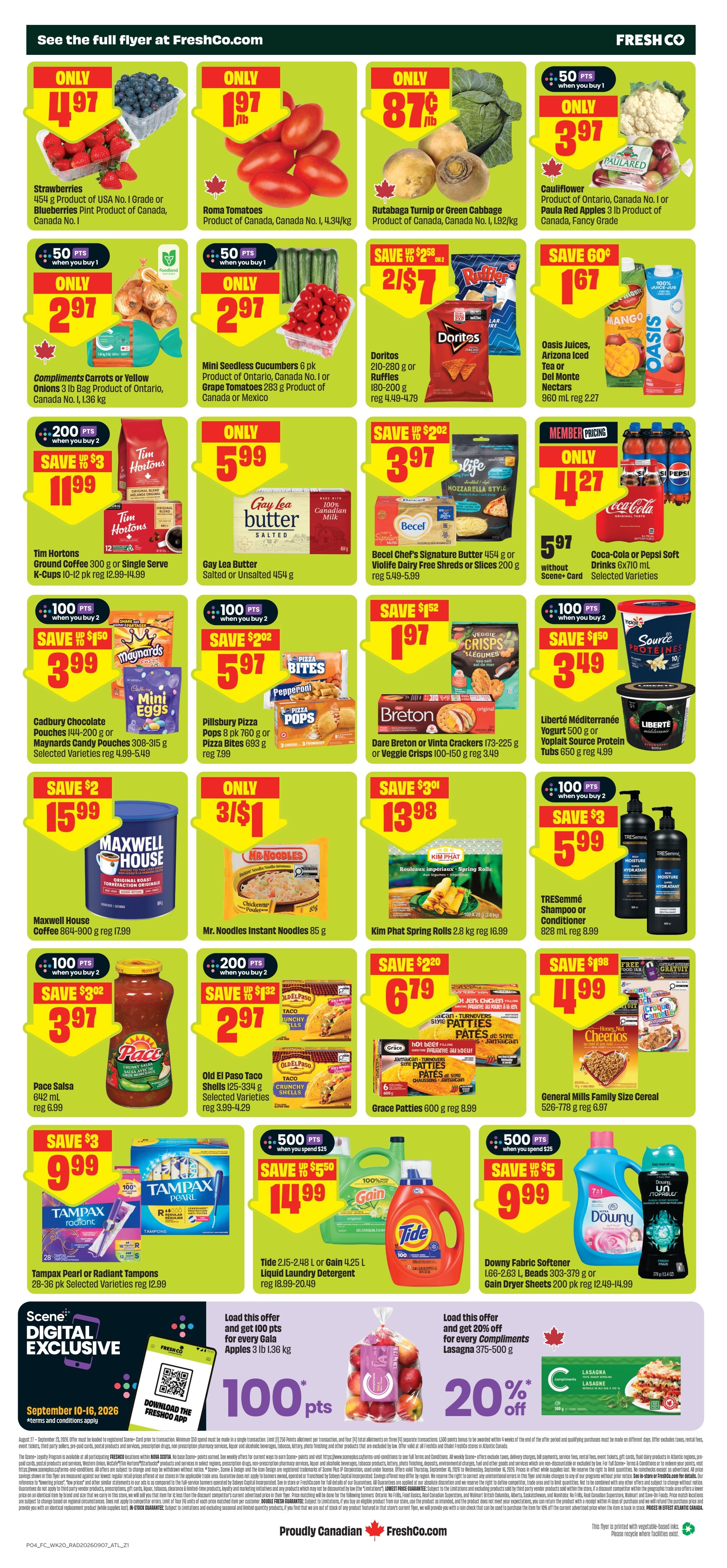 FreshCo (Atlantic) Flyer September 10 to 16