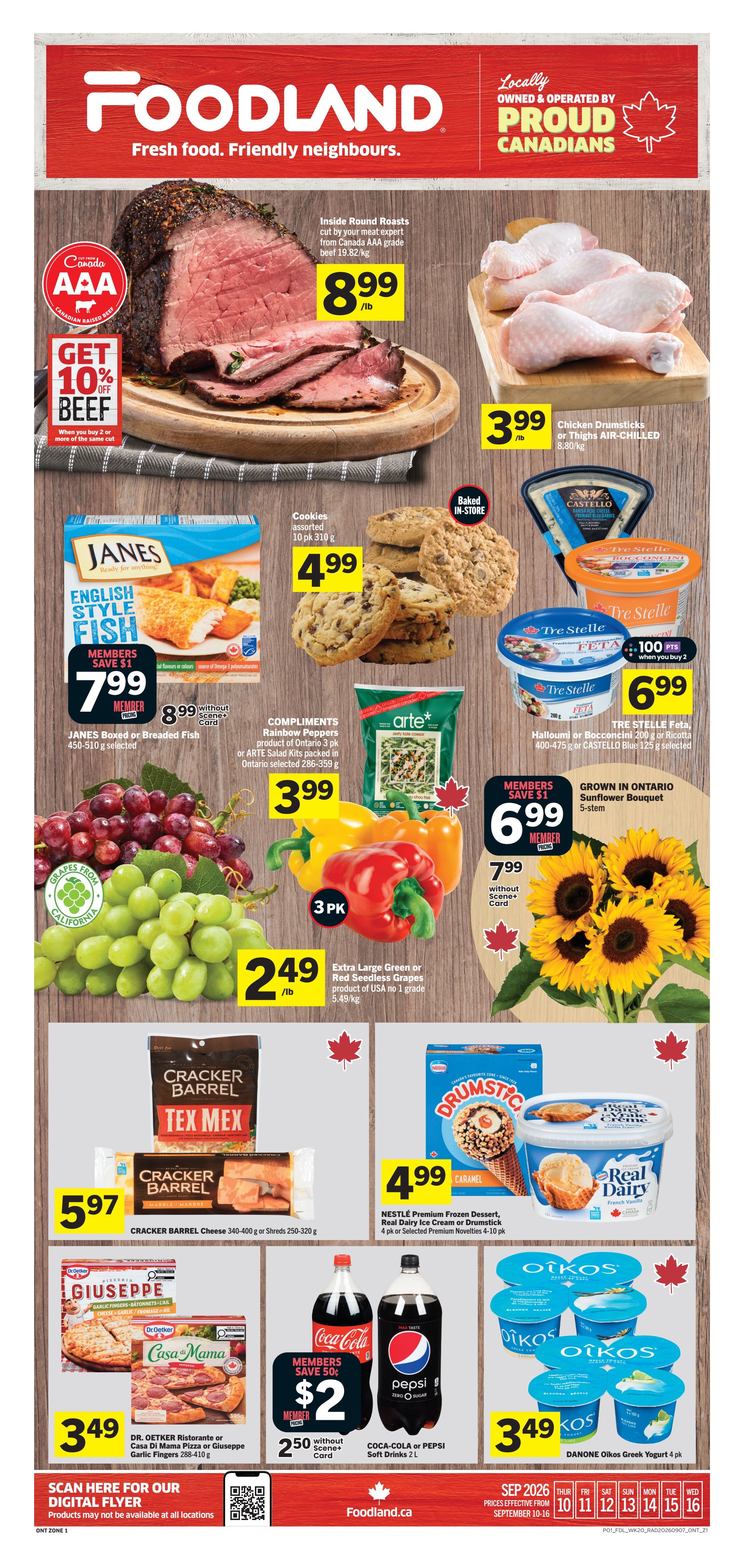 Foodland (ON) Flyer September 10 to 16