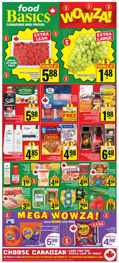 Food Basics Flyer September 10 to 16