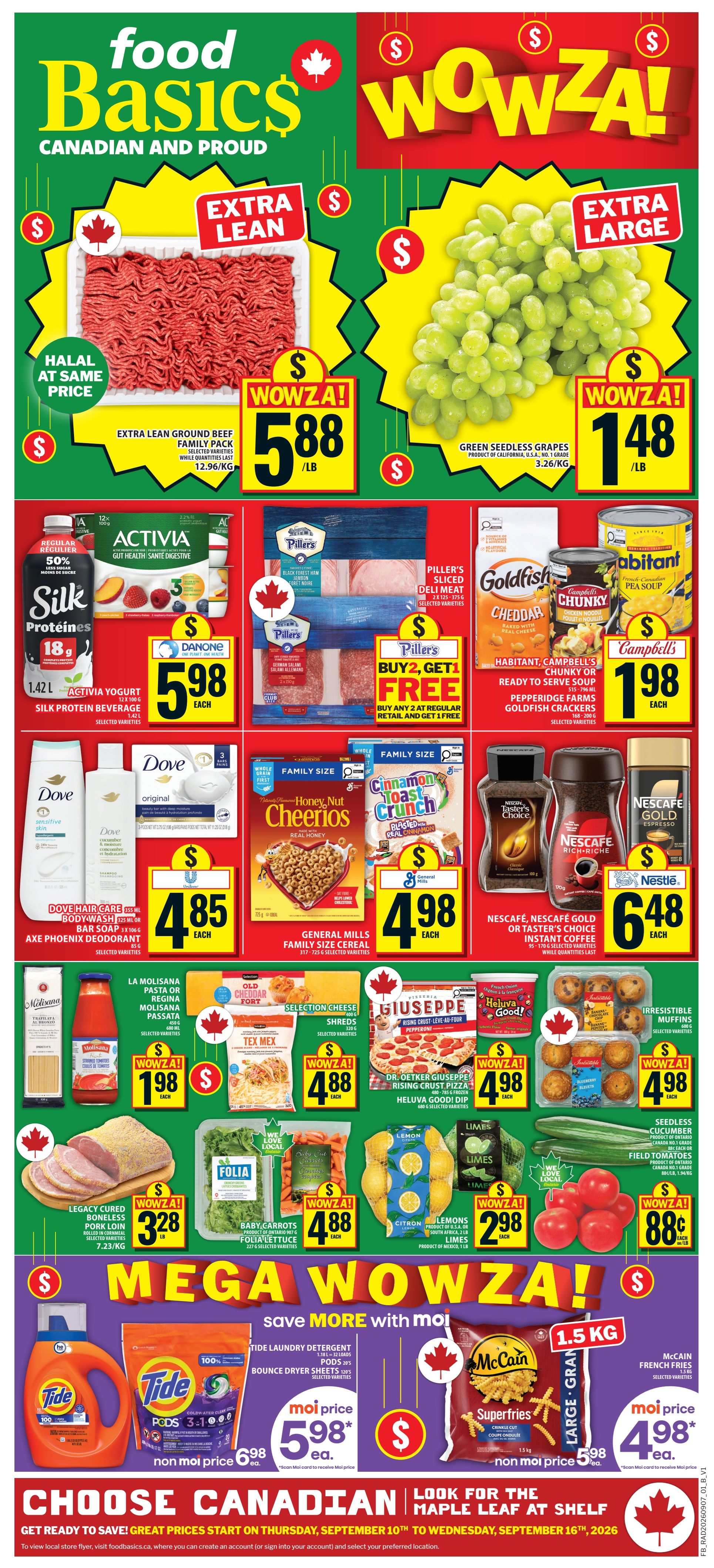 Food Basics Flyer September 10 to 16