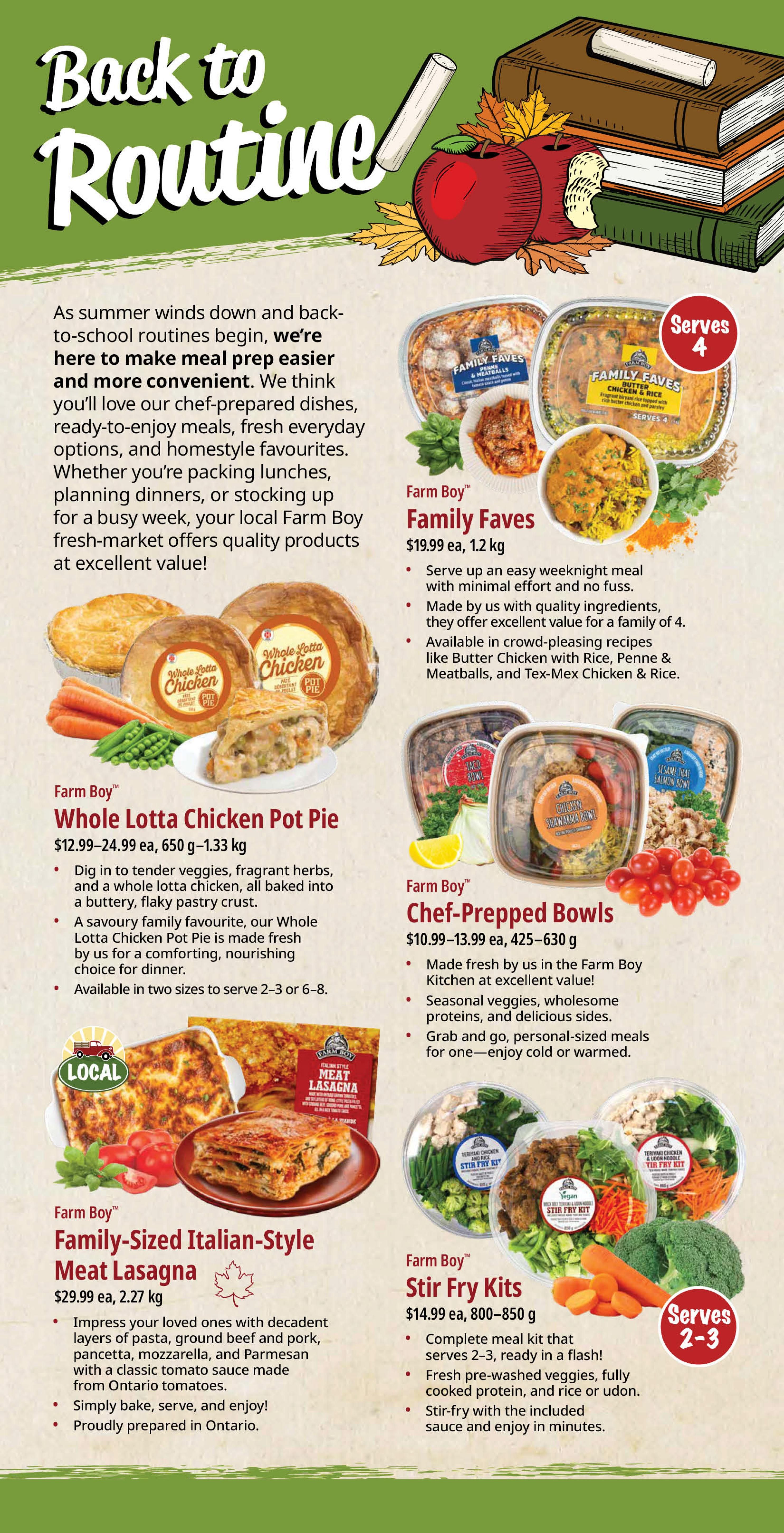 Farm Boy Flyer September 10 to 16