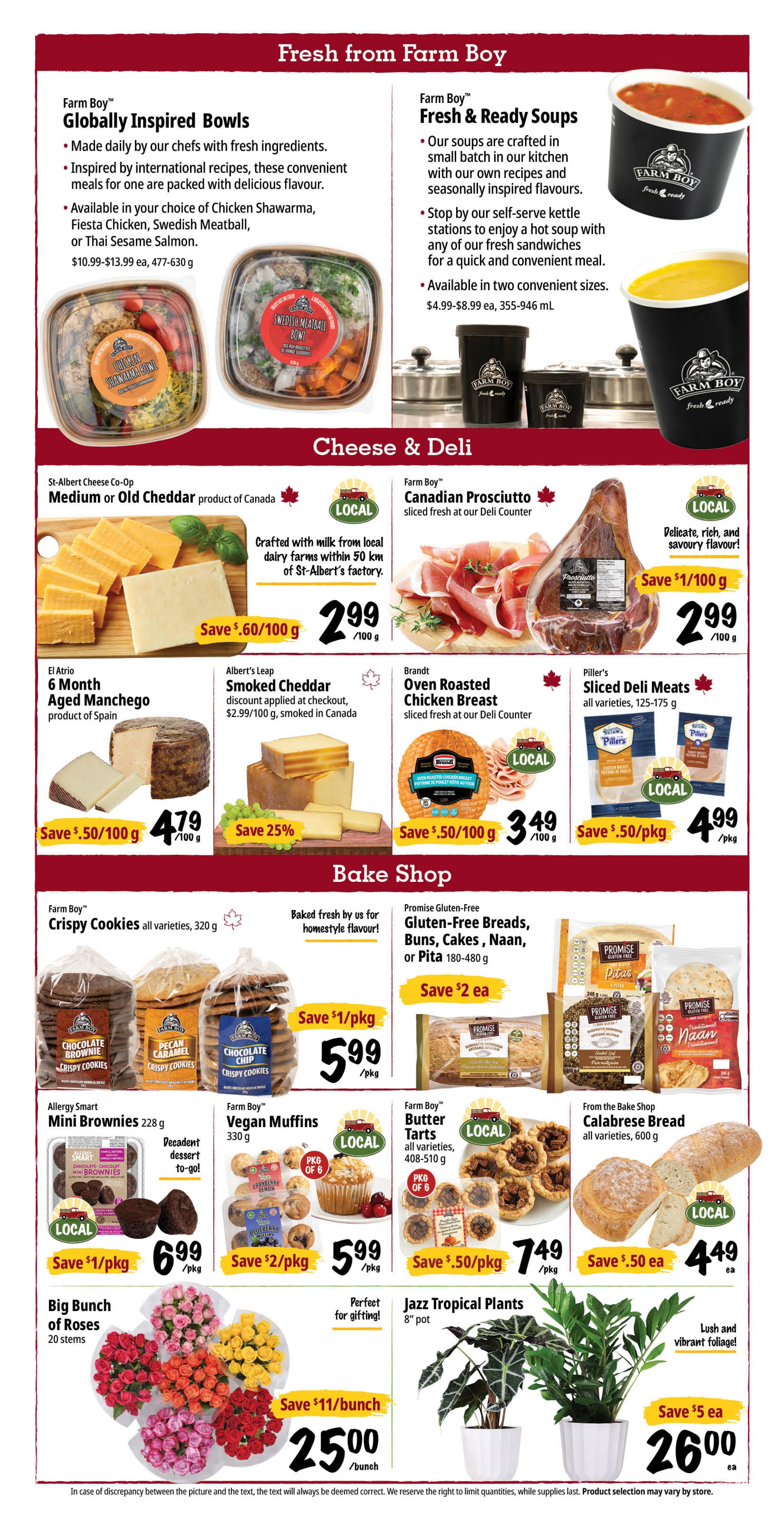 Farm Boy Flyer September 10 to 16