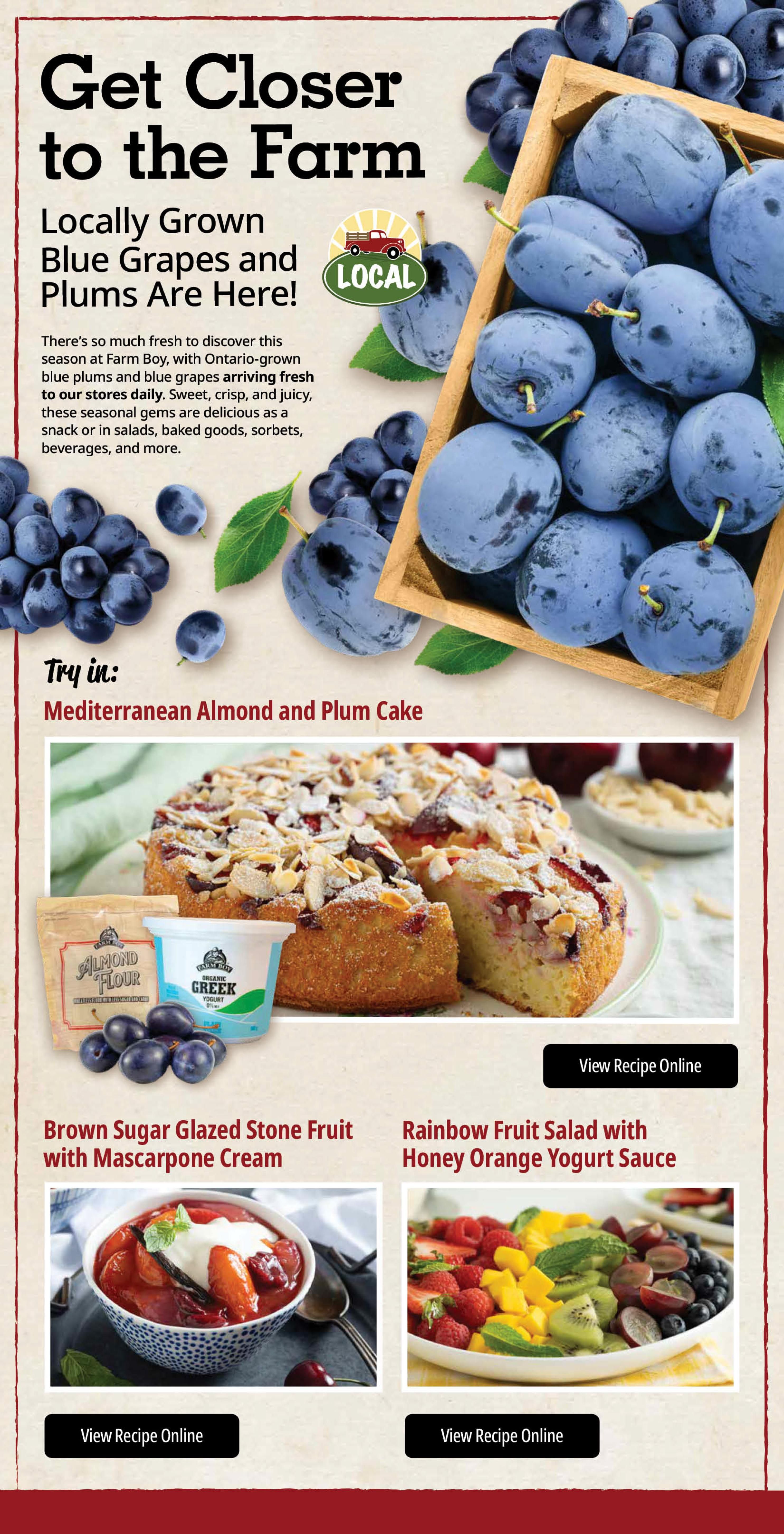 Farm Boy Flyer September 10 to 16