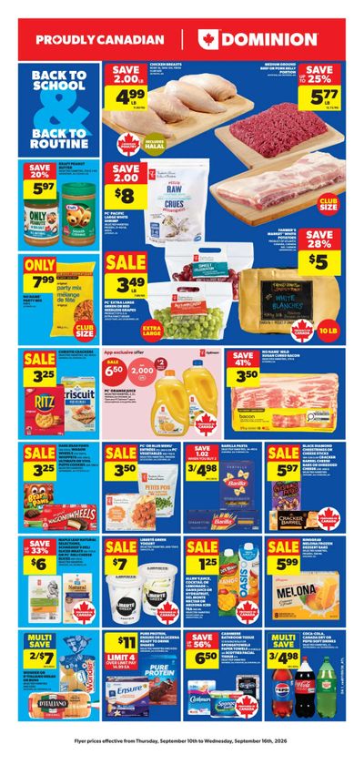 Dominion Flyer September 10 to 16
